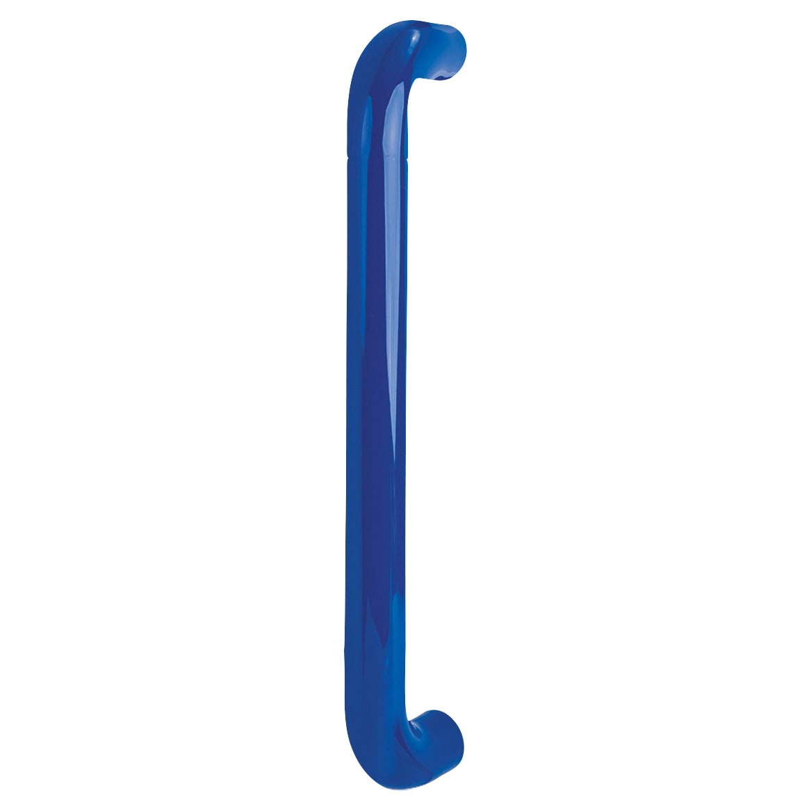 Cobalt Blue Nylon D-Bar Door Pull Handles - Back to Back - 600mm c/c - view 2
