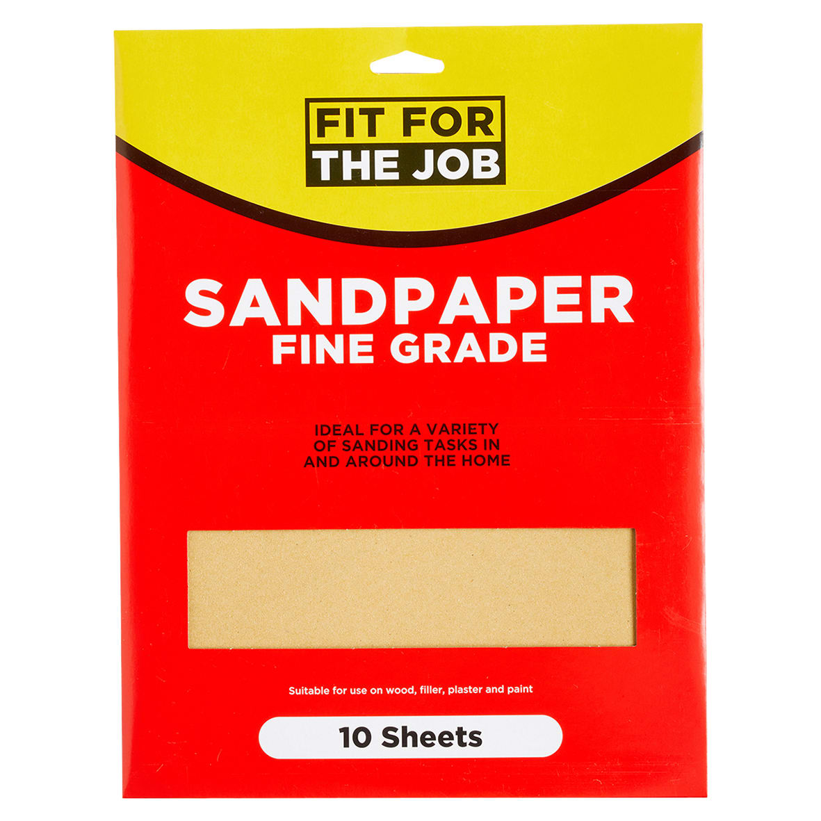 Fine Sandpaper Sheets - 230 x 280mm - Grit P120 - Pack of 10 - view 2