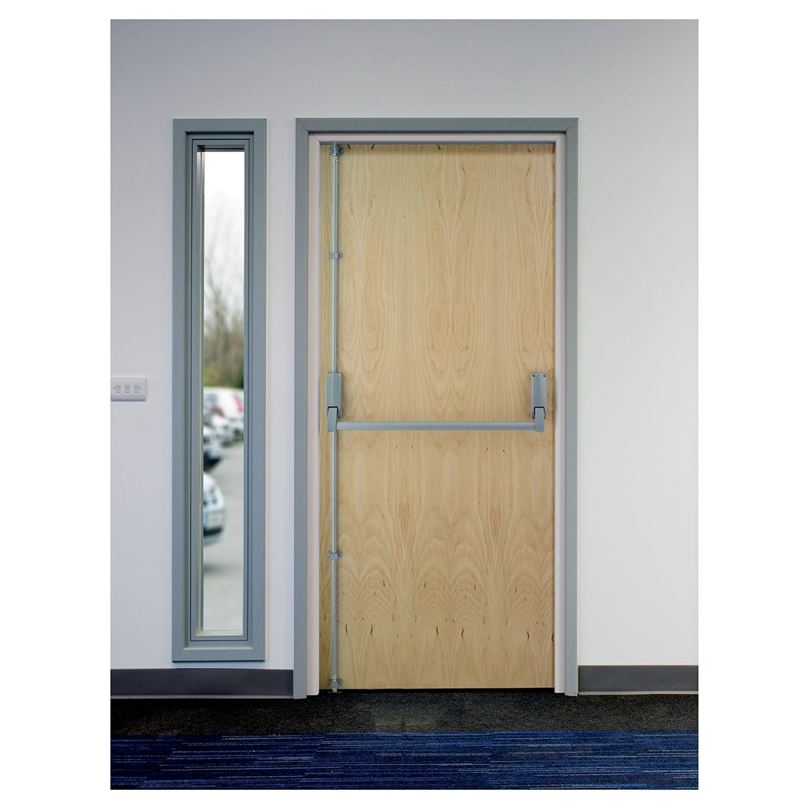 376 Push Bar Panic Bolt - Timber Door - view 6
