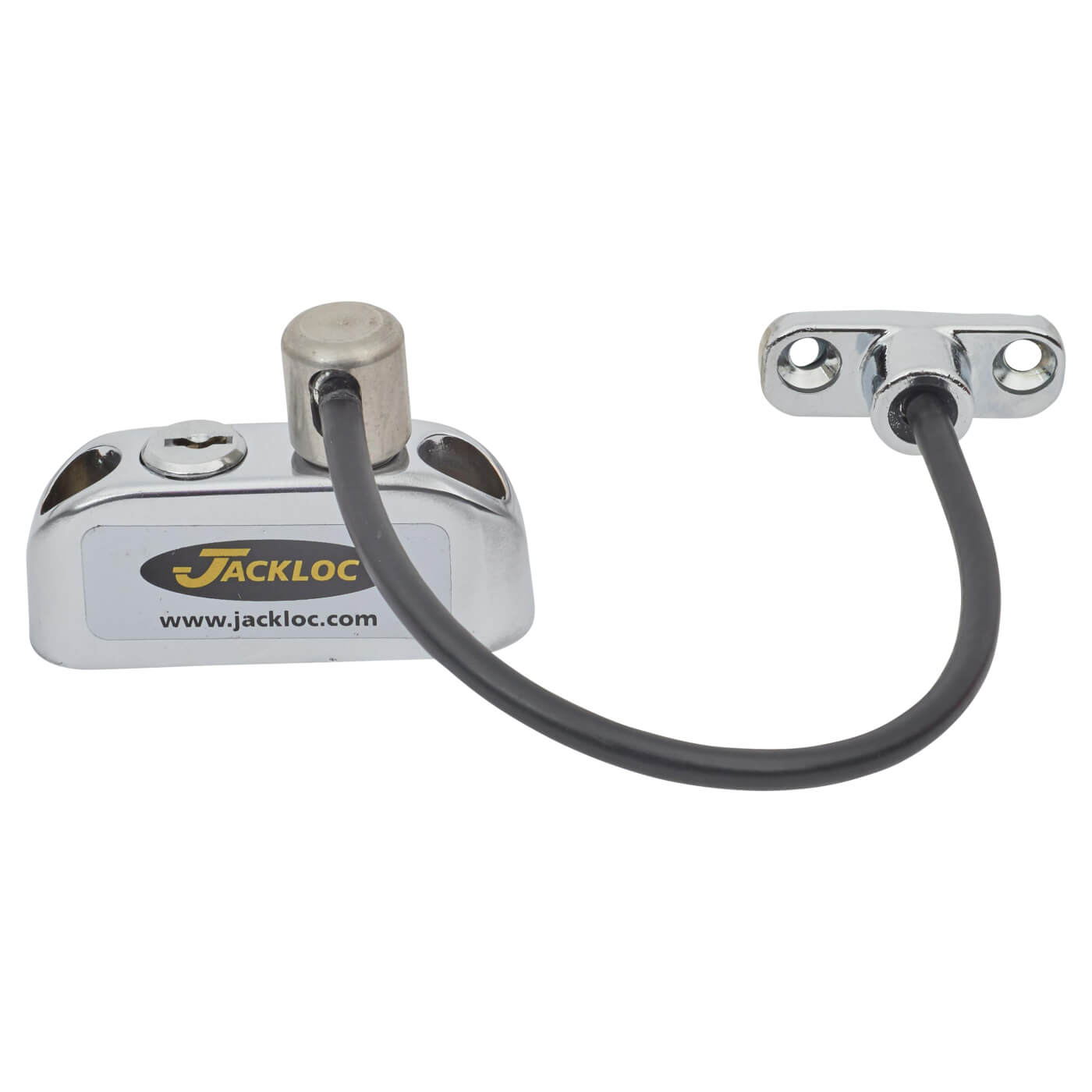 Pro-5 Key-Locking Cable Window Restrictor - Chrome - view 4