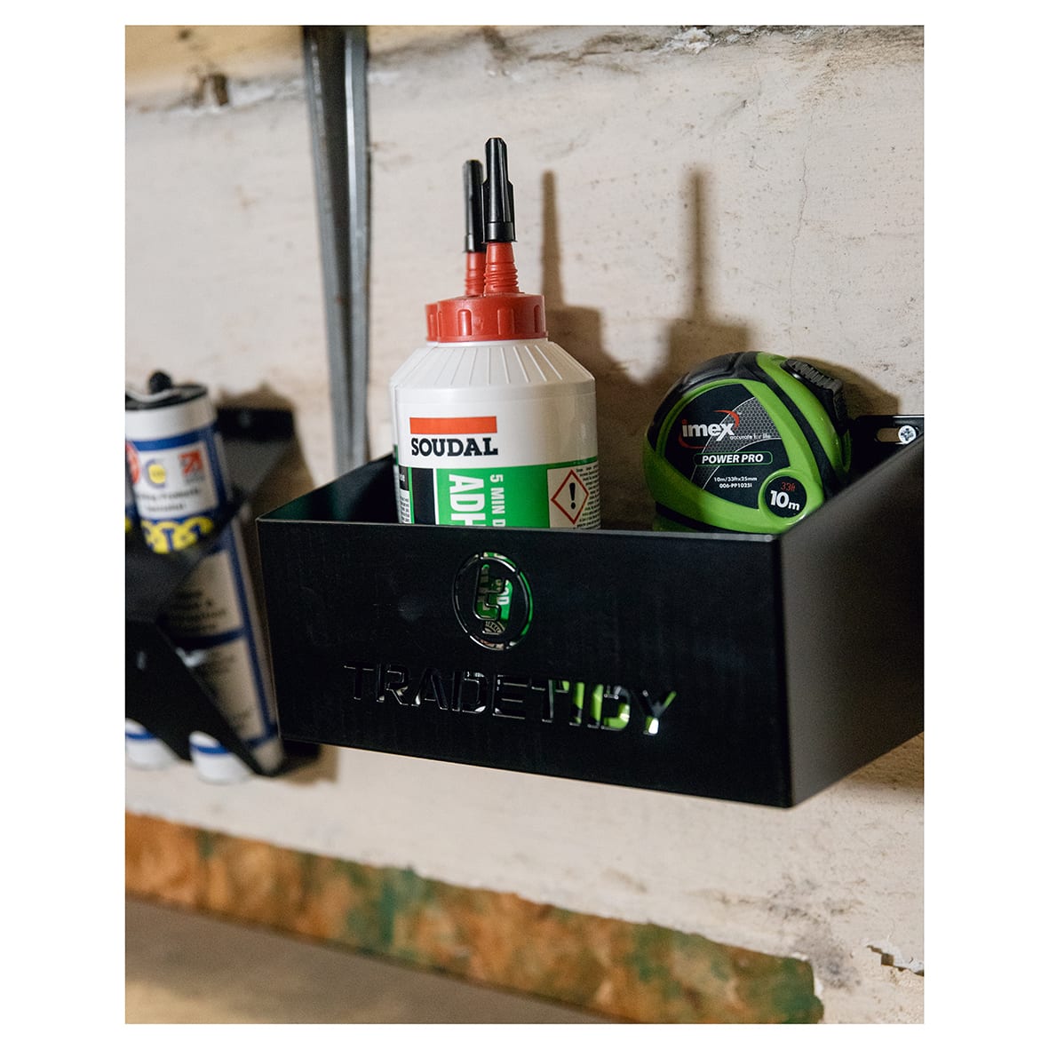 Storage Tray - 340 x 104 x 160mm - Black - view 2