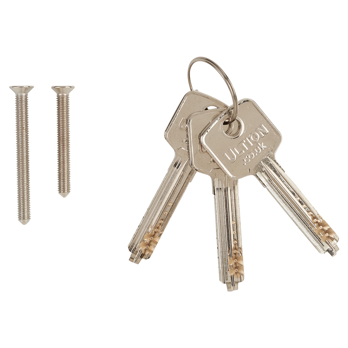 ALPS 3 Star PLUS Euro Double Cylinder - 50mm + 50mm - Satin Nickel/Brass - Keyed to Differ - view 3