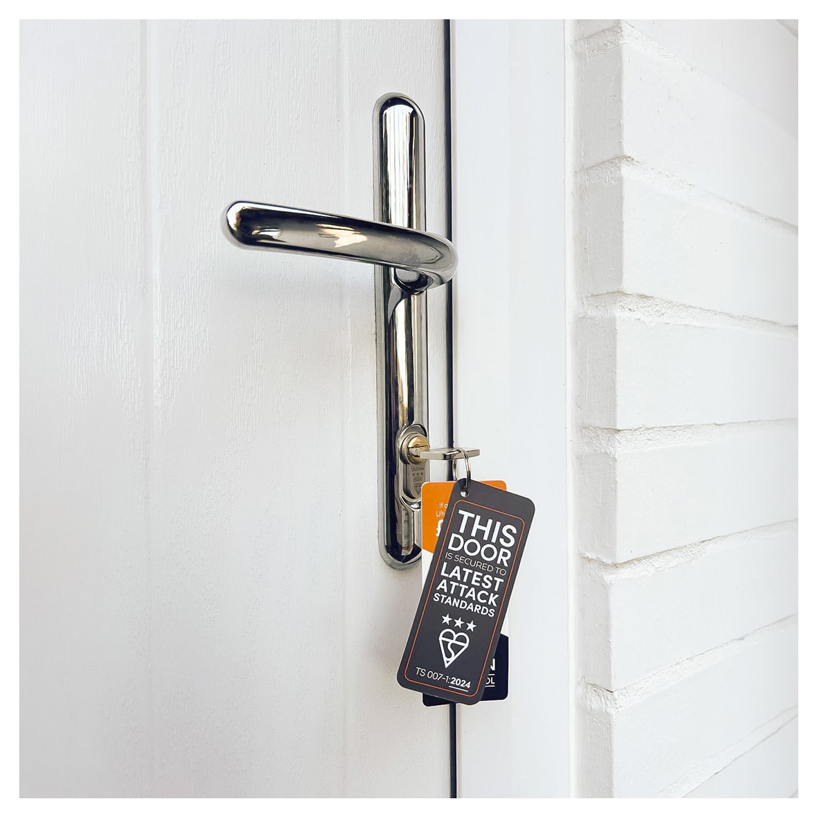 ALPS 3 Star PLUS Euro Double Cylinder - 50mm + 50mm - Satin Nickel/Brass - Keyed to Differ - view 4