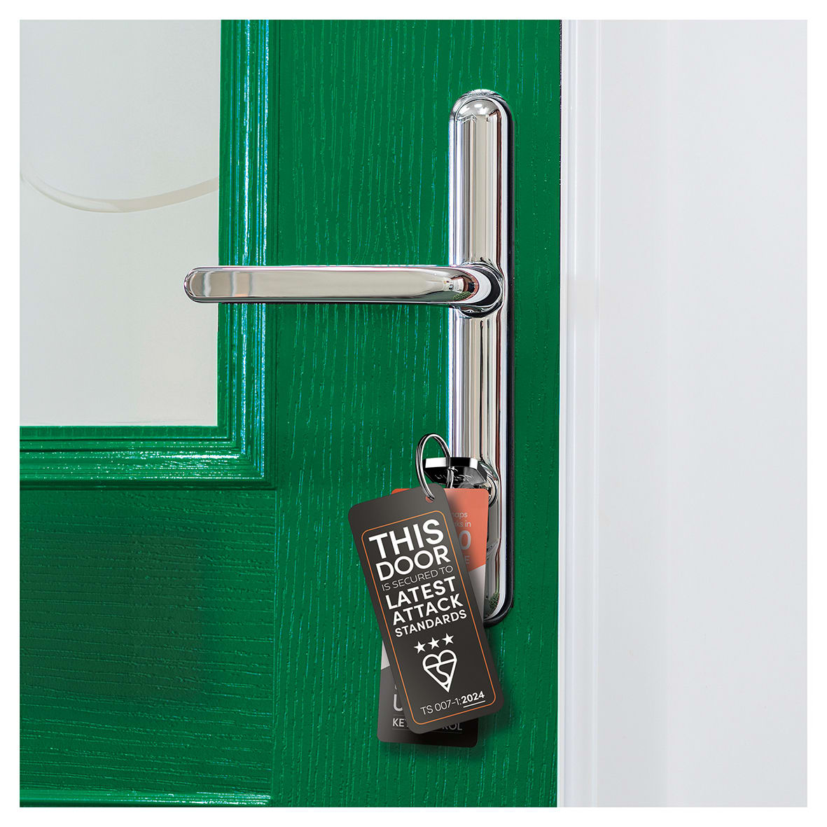ALPS 3 Star PLUS Euro Double Cylinder - 50mm + 50mm - Satin Nickel/Brass - Keyed to Differ - view 6