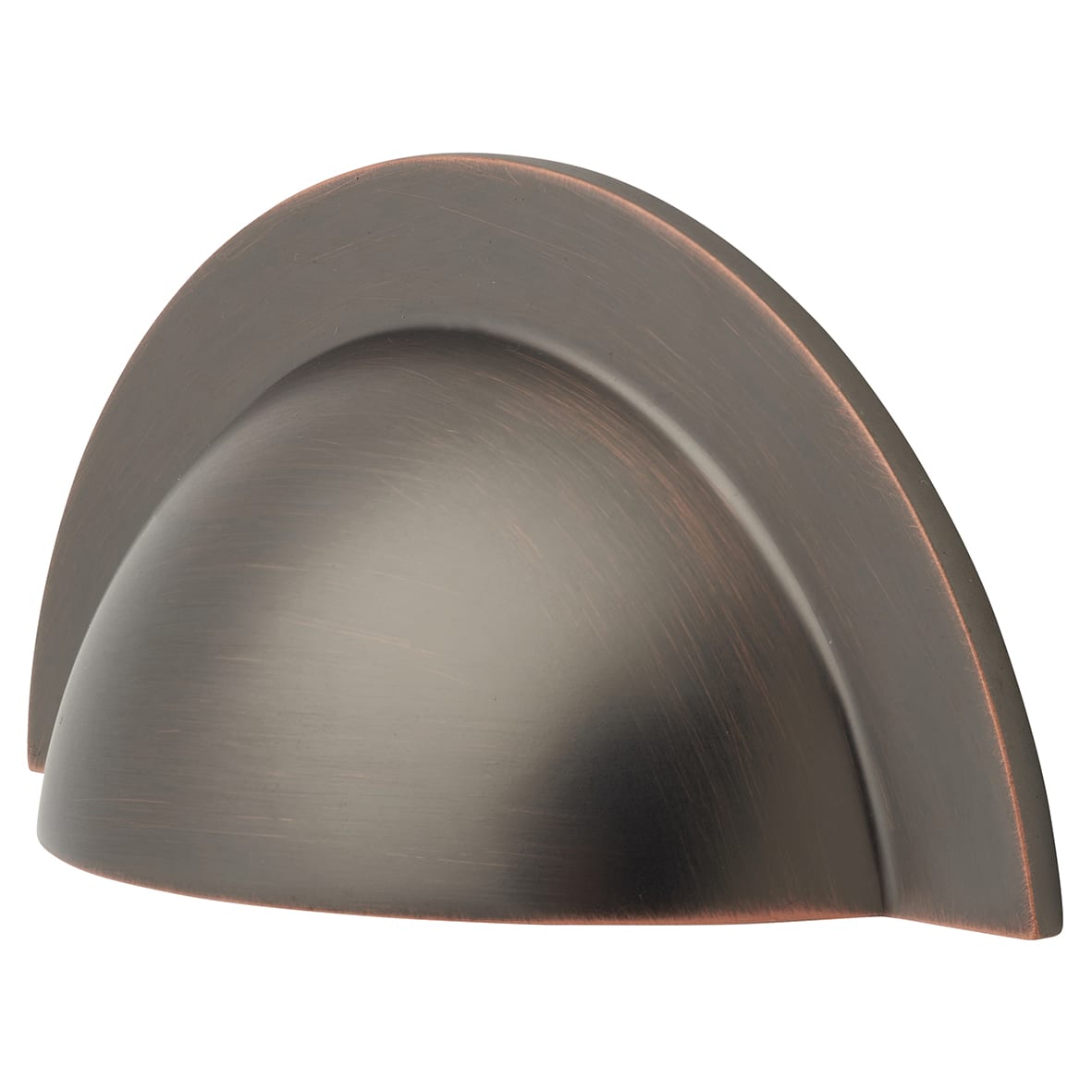 Crofts & Assinder Monmouth Square Cabinet Cup Handle - 64mm Centres - American Copper - view 4