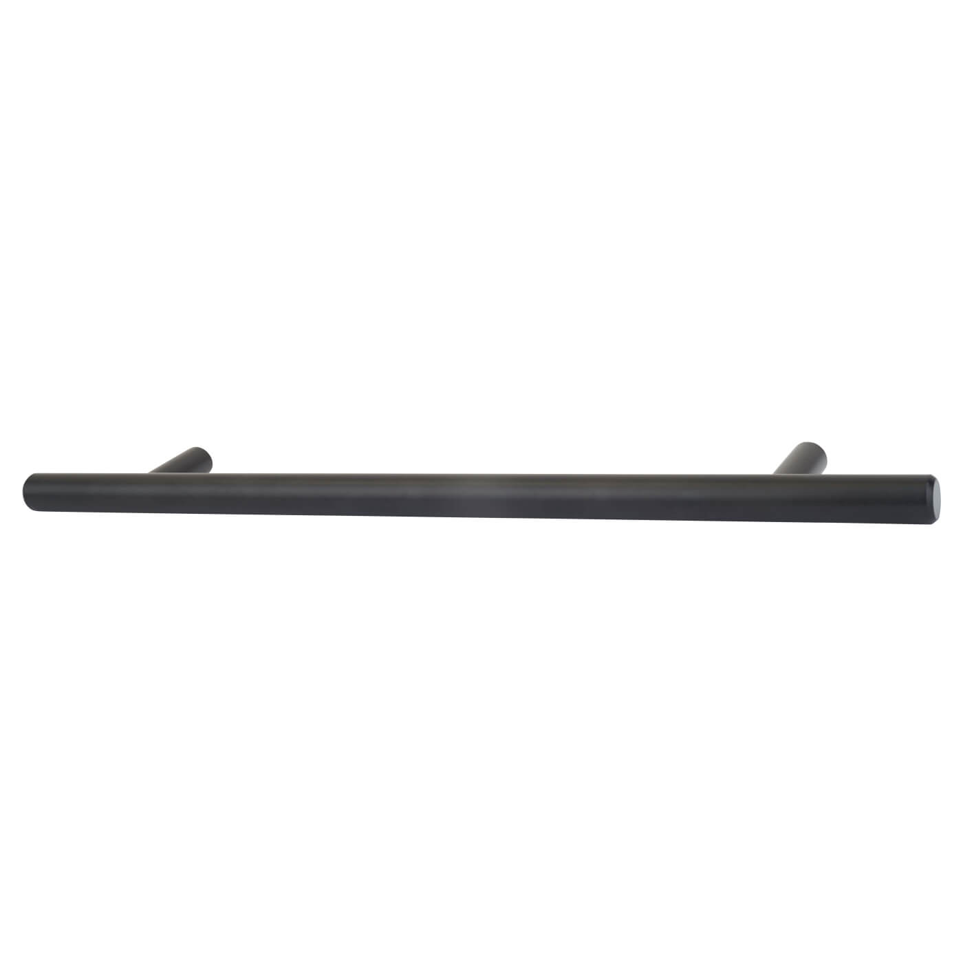 12mm T-Bar Cabinet Pull Handle - 605mm Centres - Matt Black - view 2