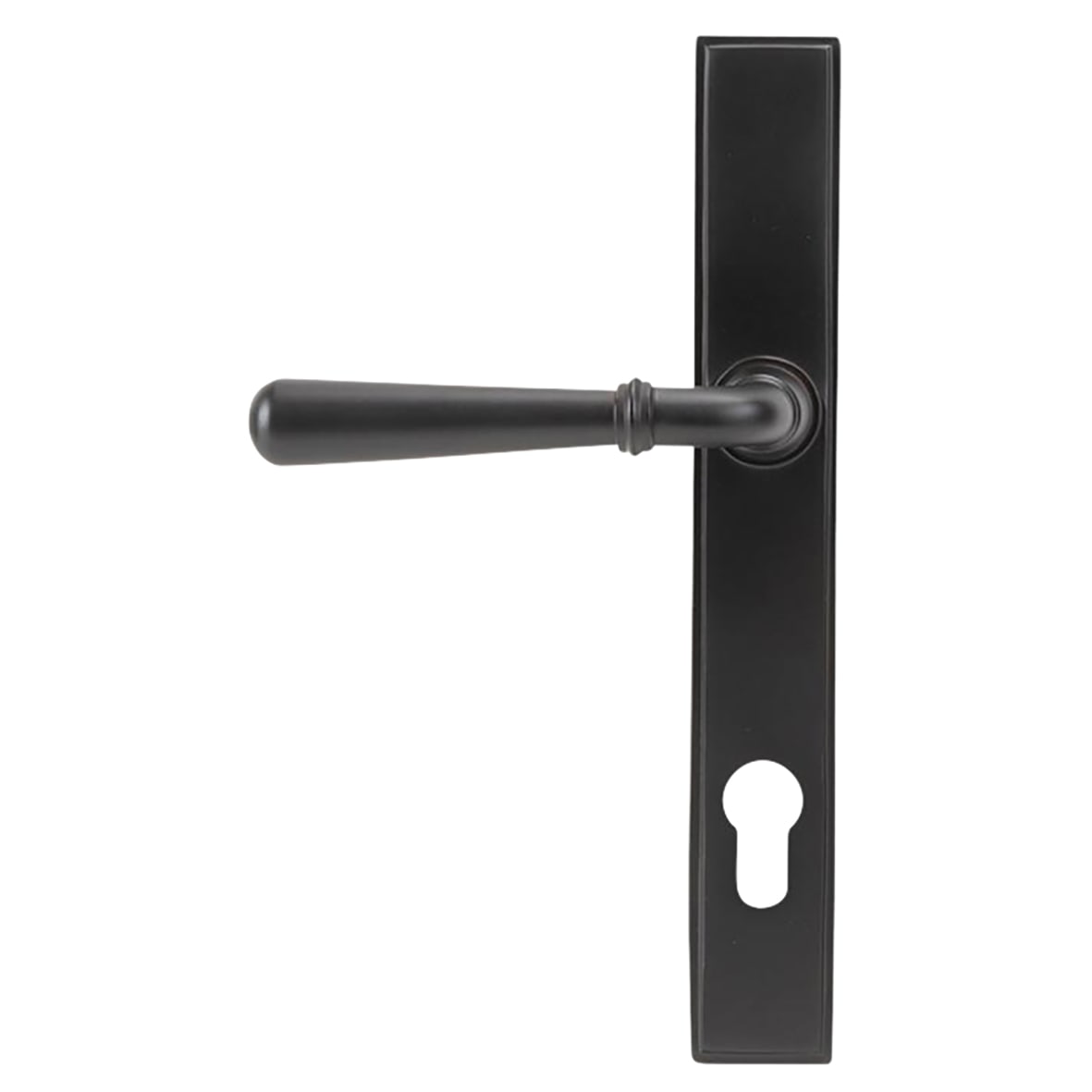 Newbury Aged Bronze uPVC Slimline Multipoint Door Handles - 92mm c/c - view 2
