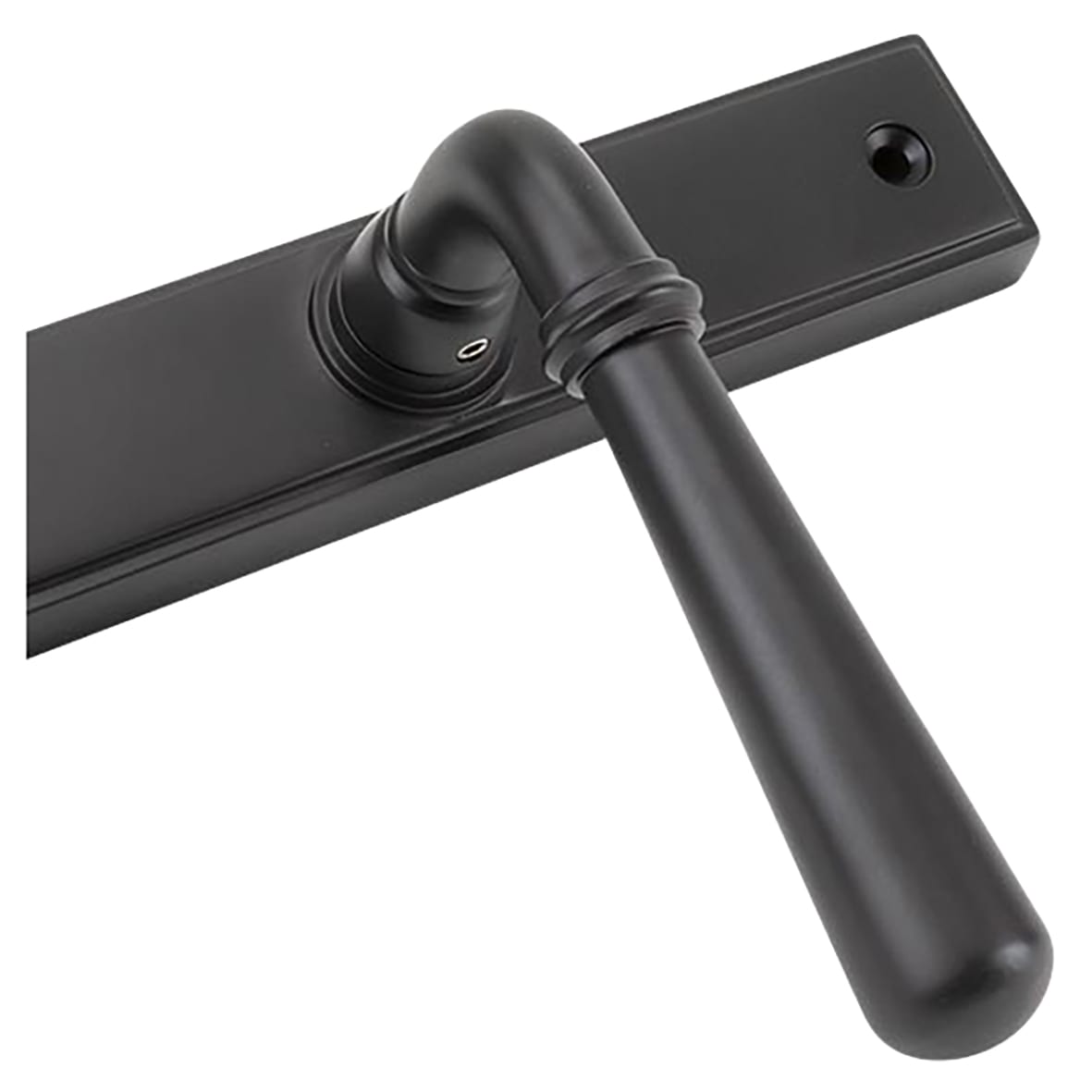 Newbury Aged Bronze uPVC Slimline Multipoint Door Handles - 92mm c/c - view 3