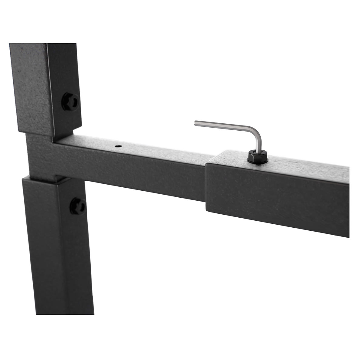 Advanced Adjustable Gate Frame Kit - 1950mm Gate Height - Black Powder Coated - view 3