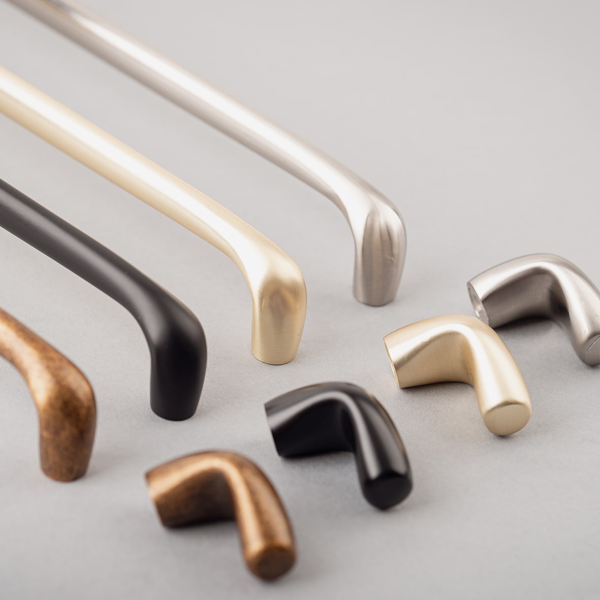 Keswick 7mm D-Bar Cabinet Pull Handle - 224mm Centres - Satin Nickel - view 5