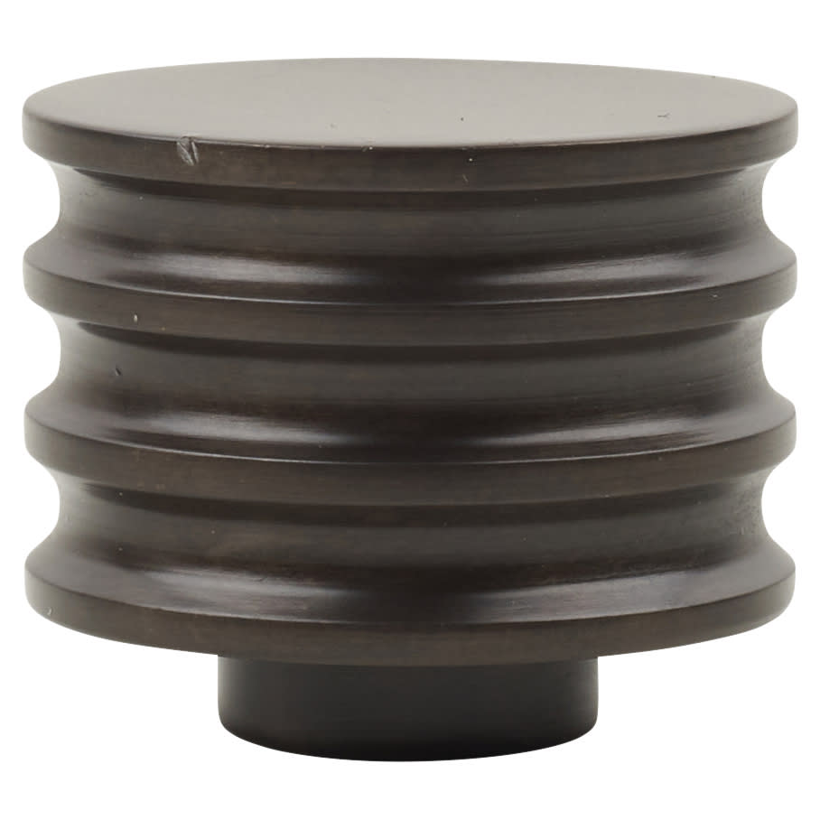 Hoxton Sturt Round Cabinet Knob - 30mm Diameter - Dark Bronze - view 2