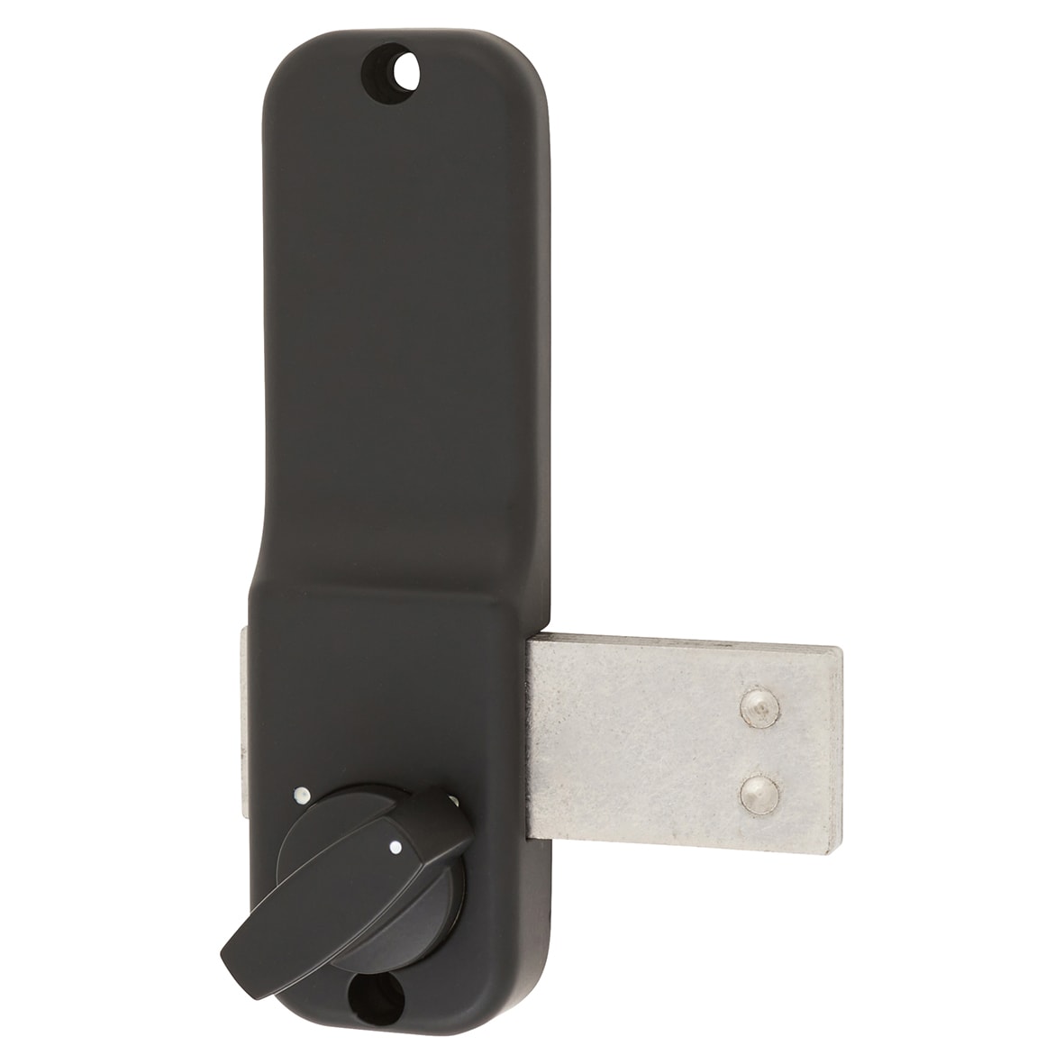 External Marine Grade Surface Deadbolt Push Button Code Lock - Black - view 3