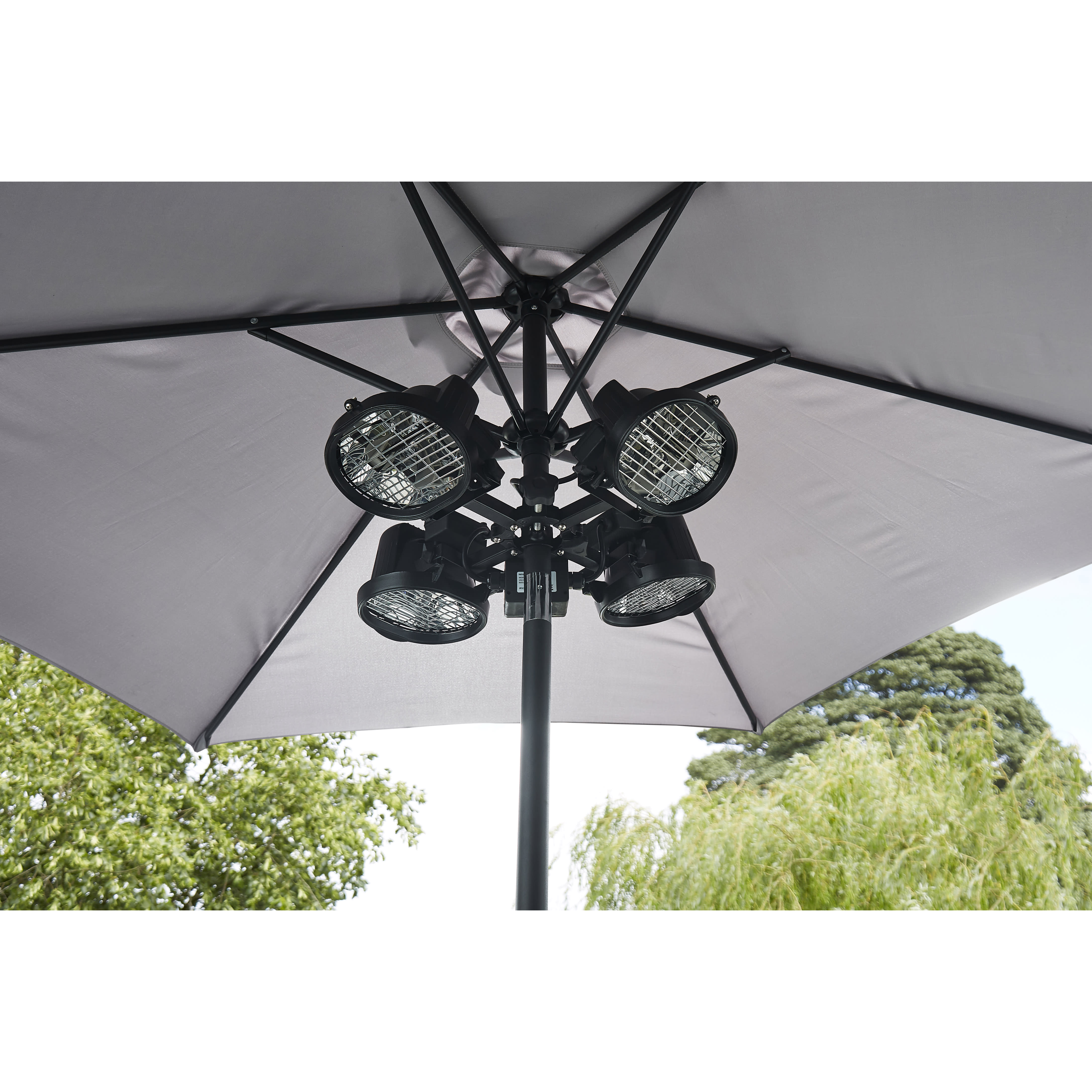 Forum Zink Ruby IPX3 4 x 450W Parasol Heater - 1800W - view 4