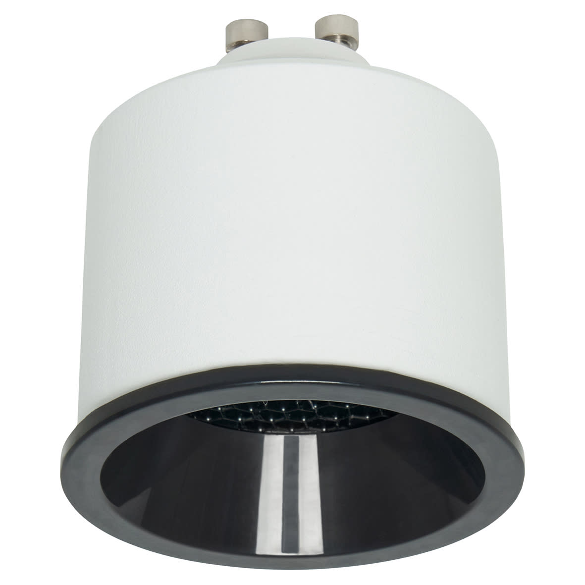 Forum Inlight Anti-Glare 4.8W GU10 LED Dimmable Spotlight Lamp - 4000K Cool White - Black - view 3