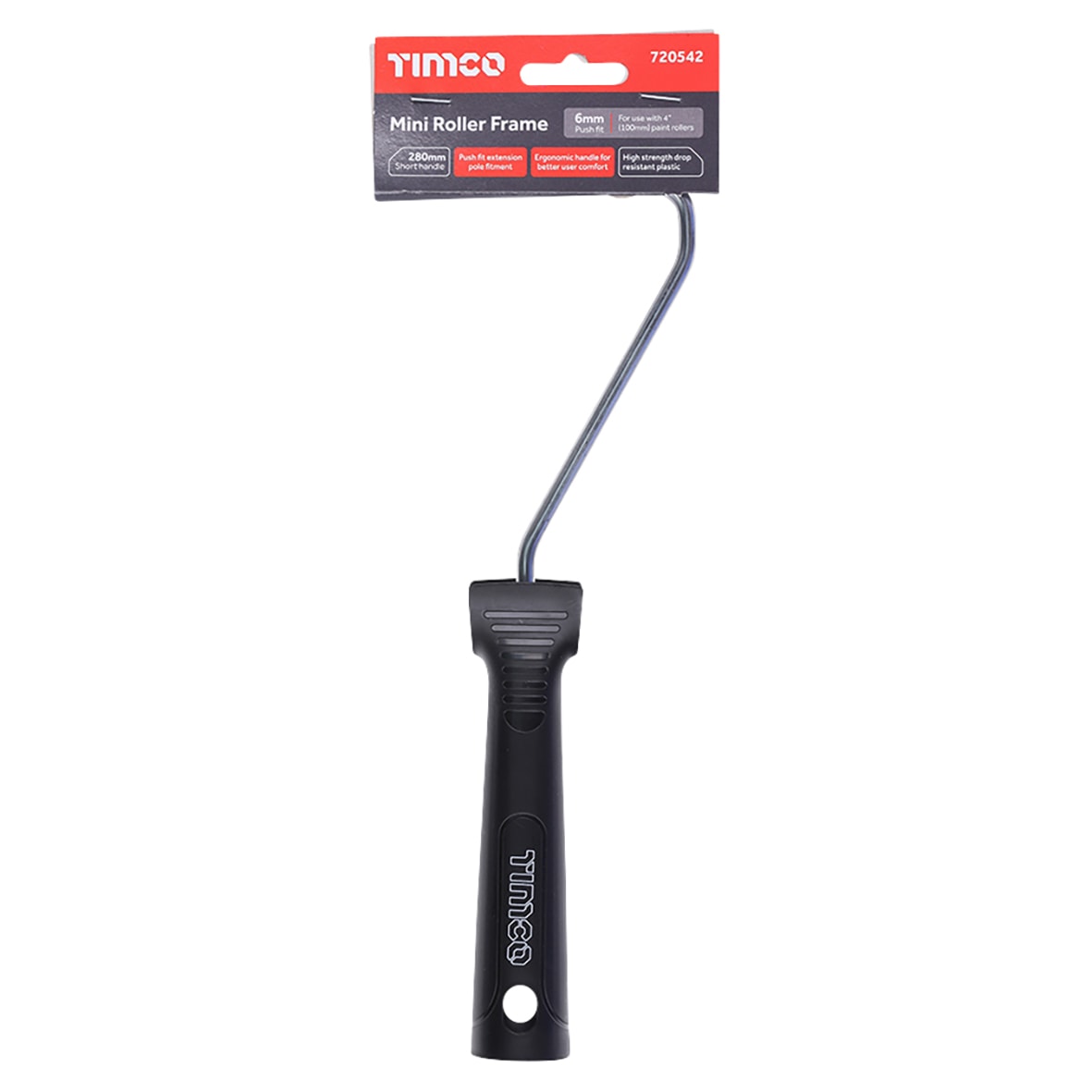 Short Mini Paint Roller Frame - 4"/100mm Width - view 2