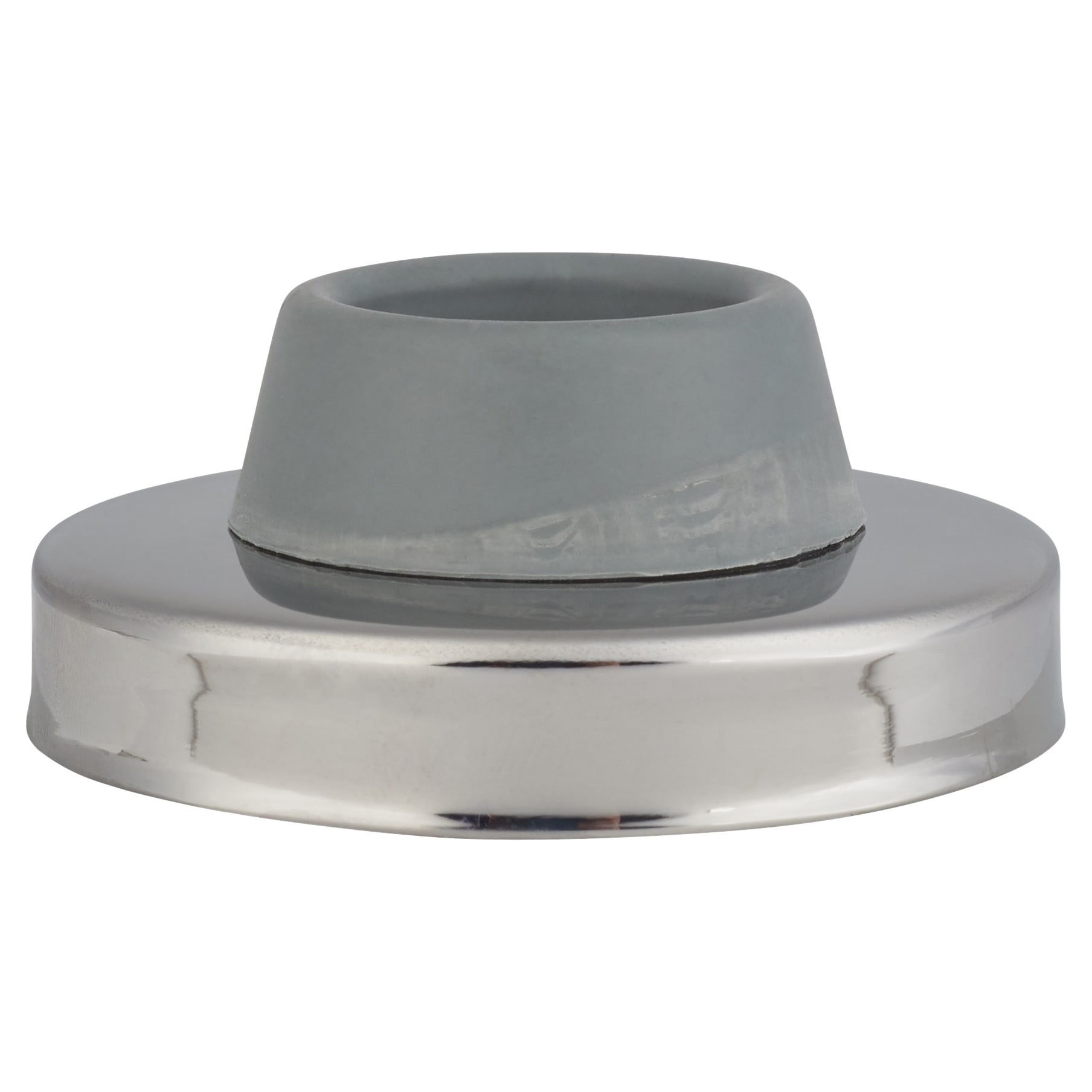 Wall Buffer Door Stop - 55 x 26mm - Polished Stainless Steel - view 3