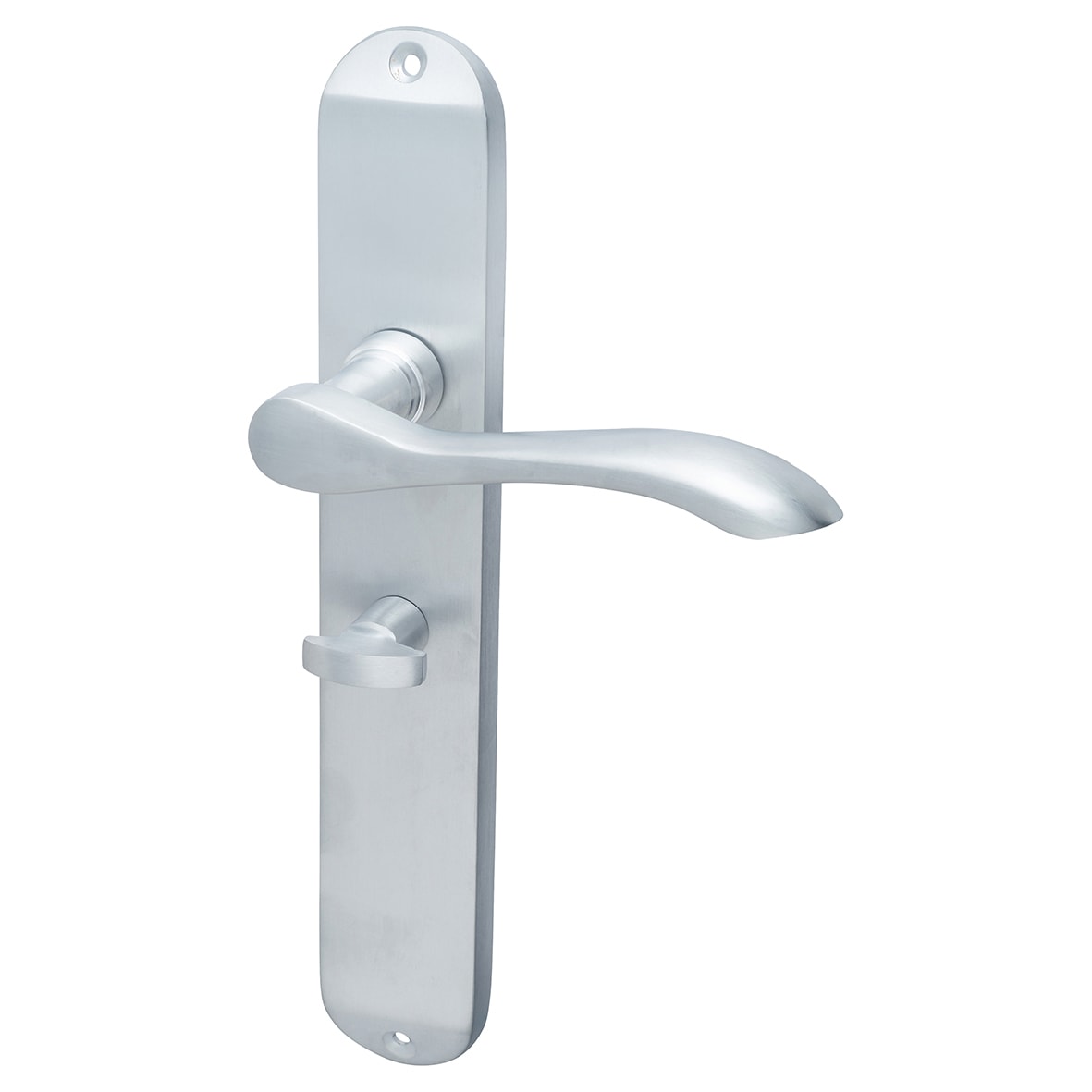 Satin Chrome Bathroom Door Handles Pack - Altea Range - view 2