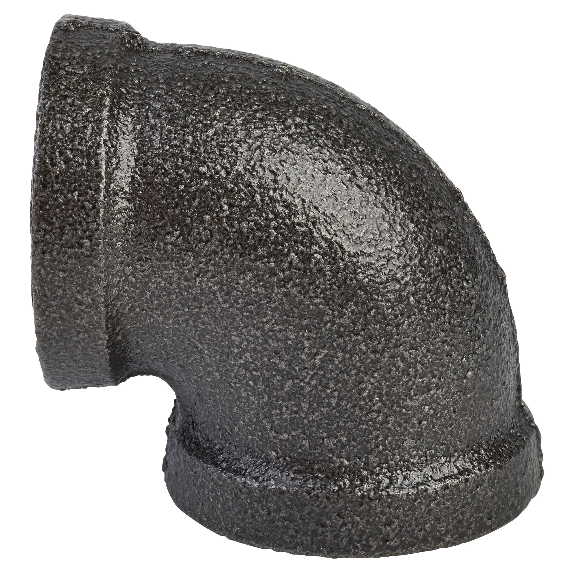 1/2" Pipe Shelving Iron 90° Elbow Pipe Connector - Grey - view 2