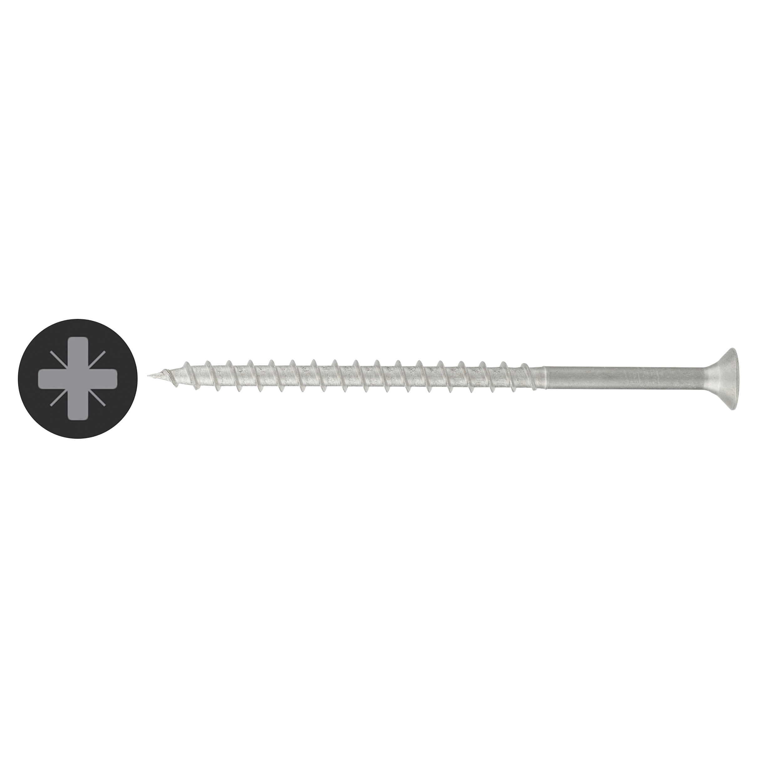 R2 Retinox Pozi Countersunk Wood Screws - 4.0 x 70mm - A2 Stainless Steel - Pack of 200 - view 2