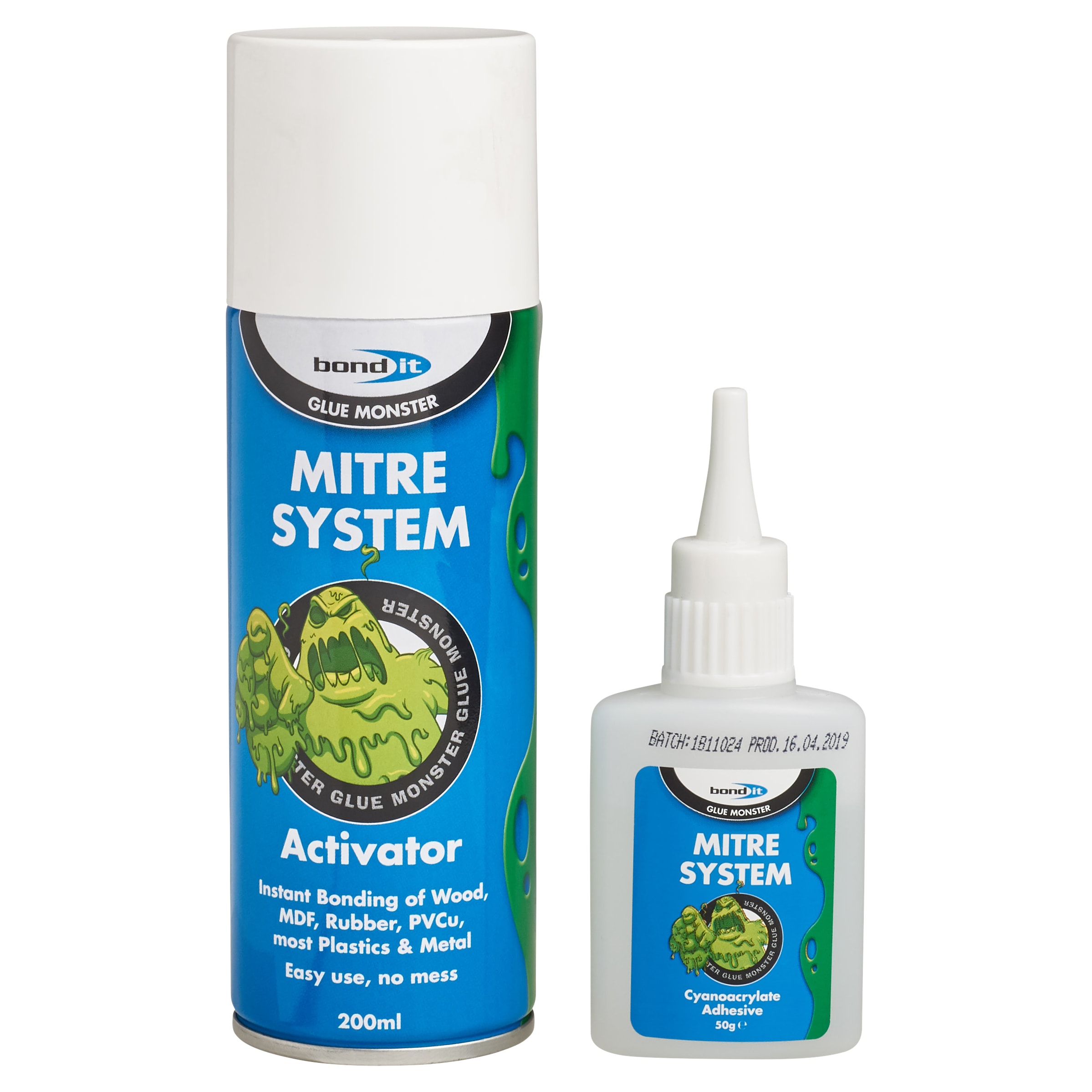 Bond It Super Glue Mitre Adhesive Kit - view 2