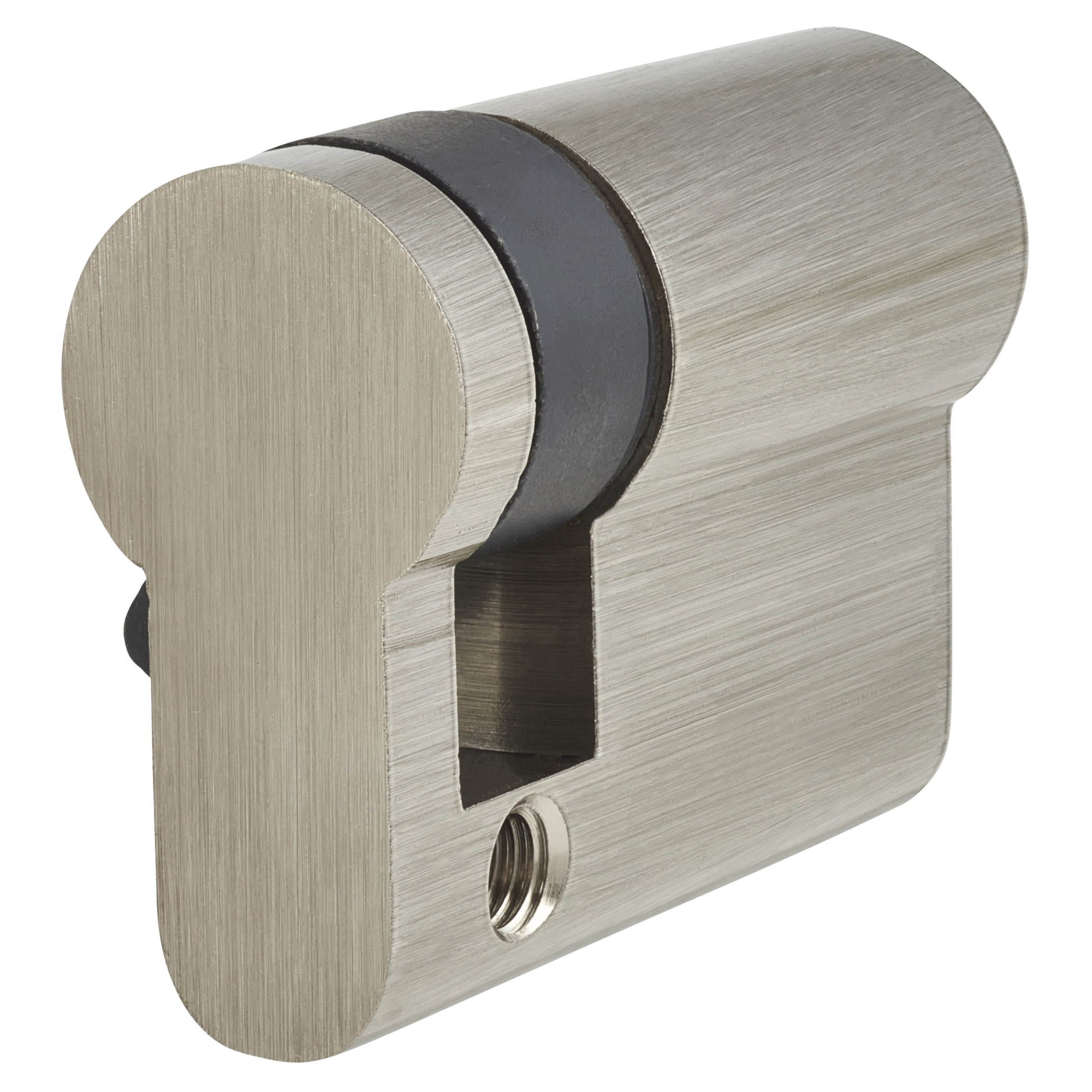 5 Pin 46mm Euro Single Cylinder - 35 + 11mm - Polished Nickel - Keyed to Differ - view 3