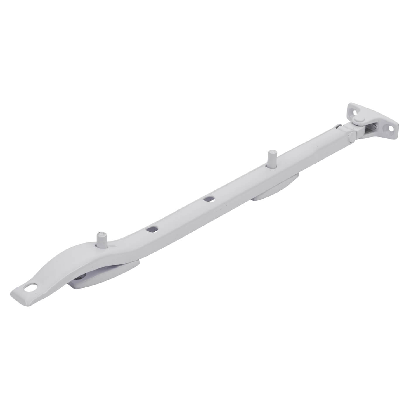 Diecast Painted Casement Window Stay - 10"/250mm Length - White - view 2
