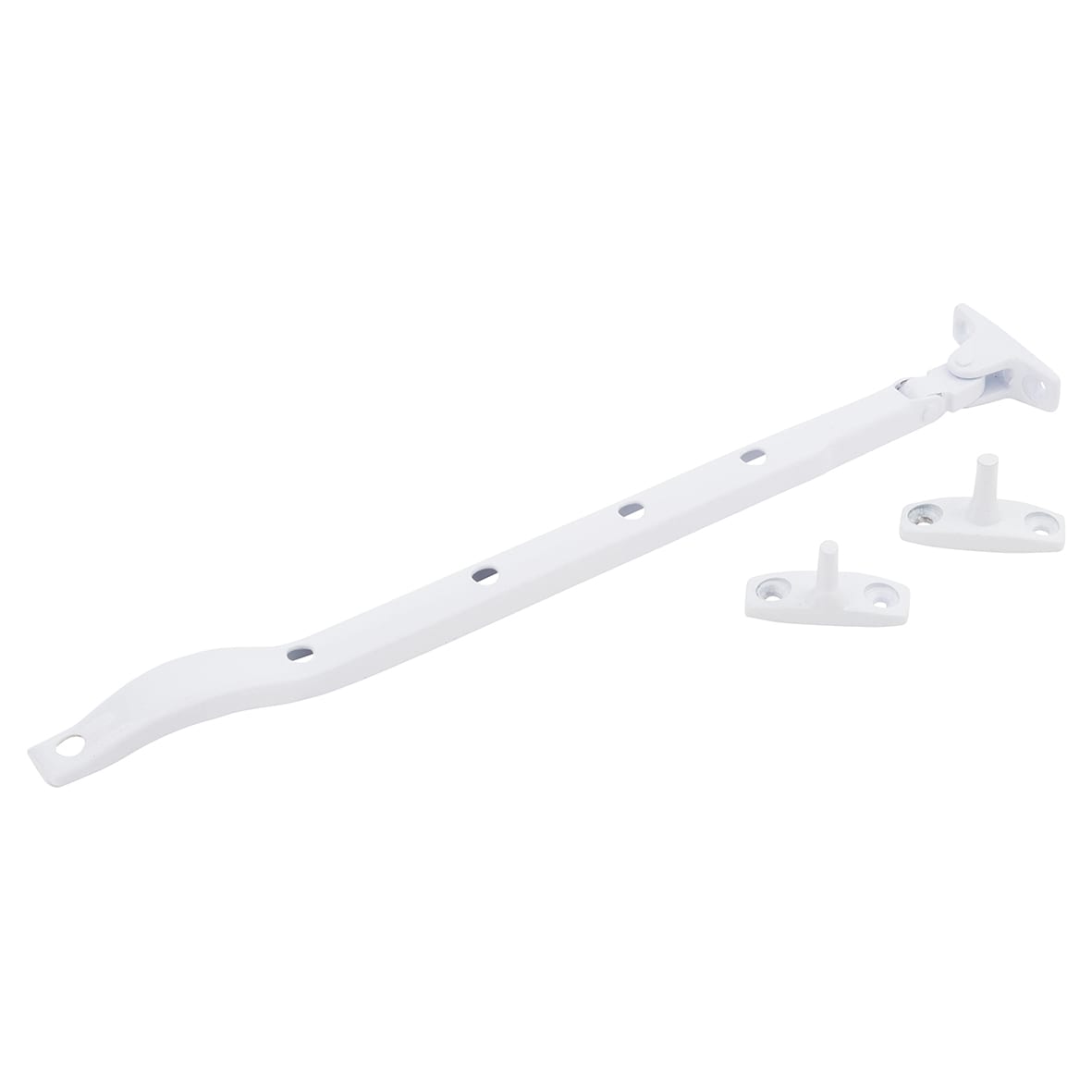 Diecast Painted Casement Window Stay - 10"/250mm Length - White - view 3