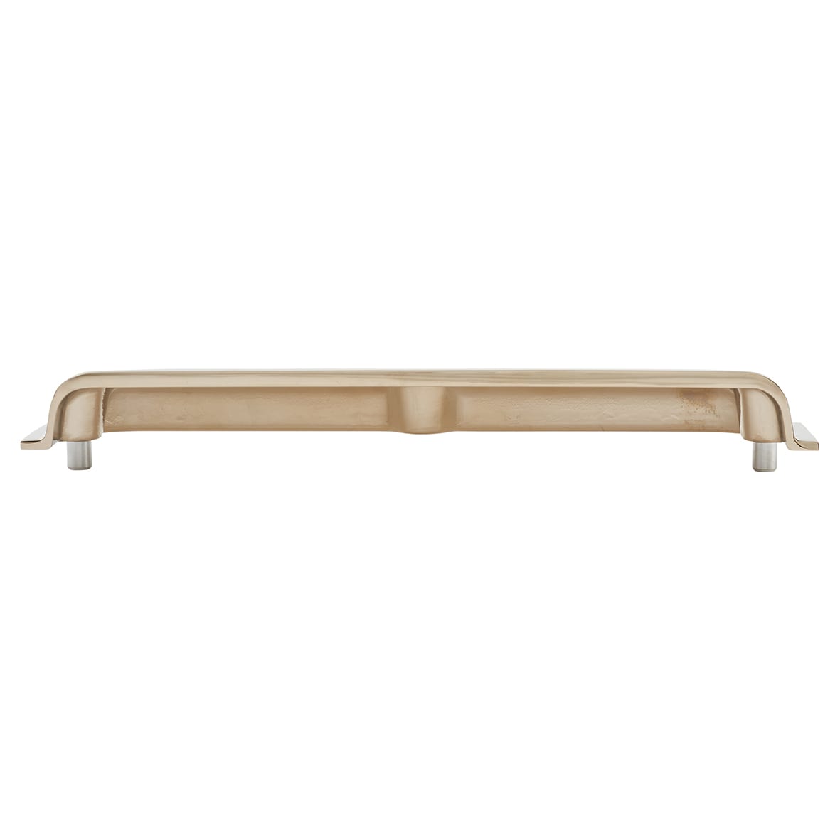Quantock Cabinet Cup Handle - 203mm Centres - PVD Polished Nickel - view 2
