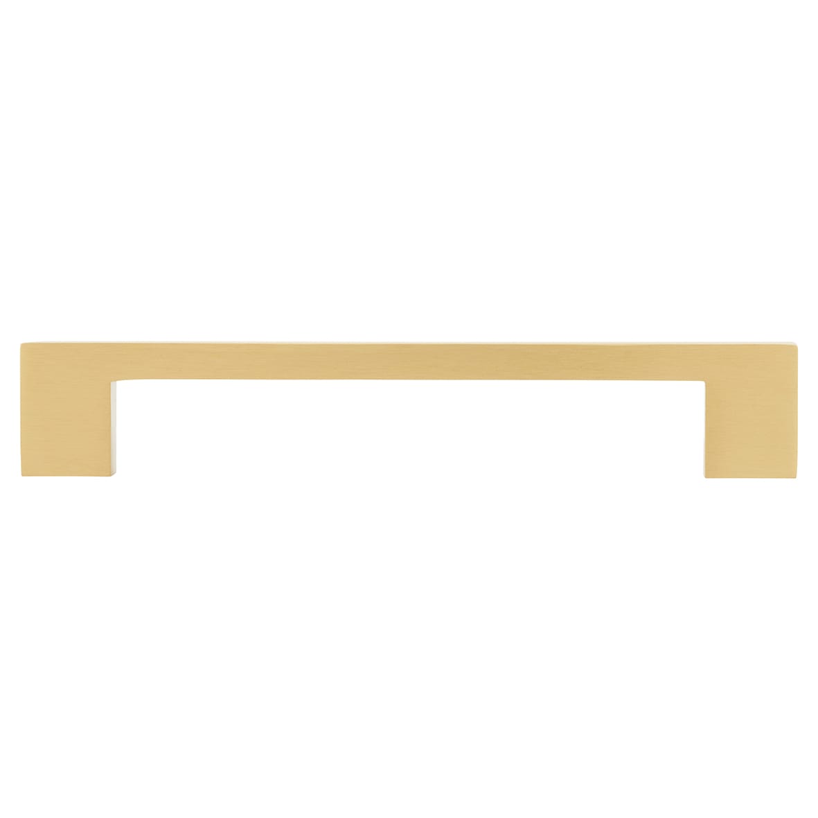 Marcus Metro 10mm D-Bar Cabinet Pull Handle - 160mm Centres - Satin Brass - view 2