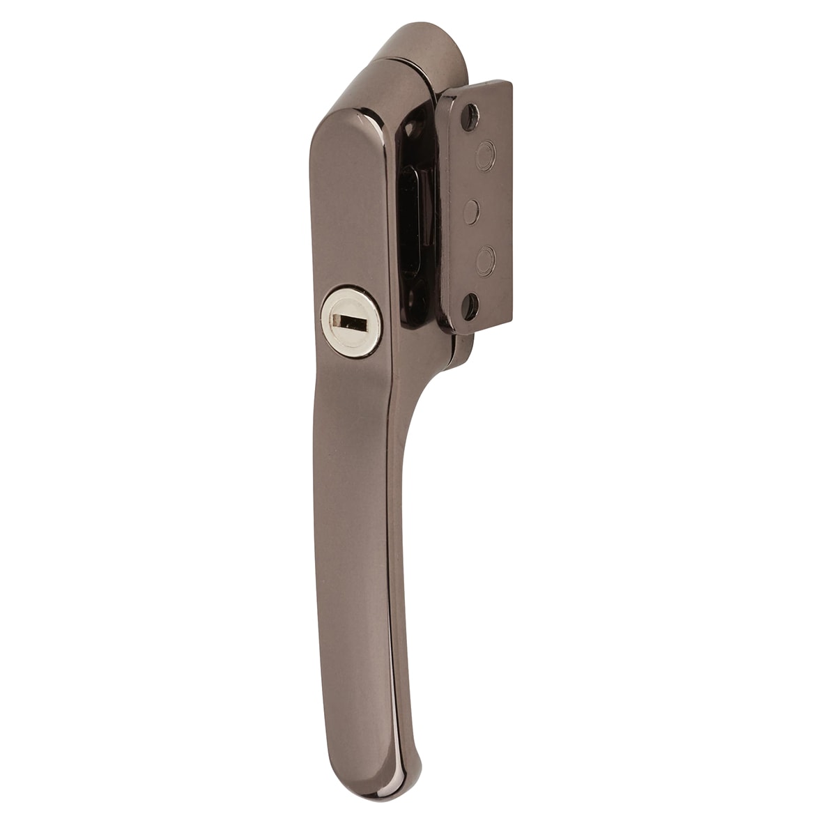 Craftsman Locking Casement Window Fastener - Reversible - Bronze - view 3