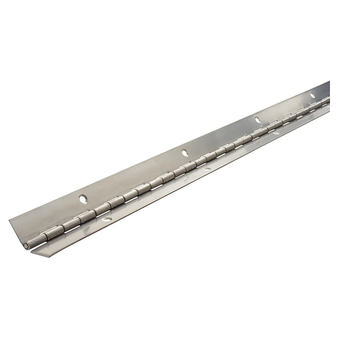 Continuous Piano Hinge - 1800 x 32 x 1mm - Satin Stainless Steel - view 3