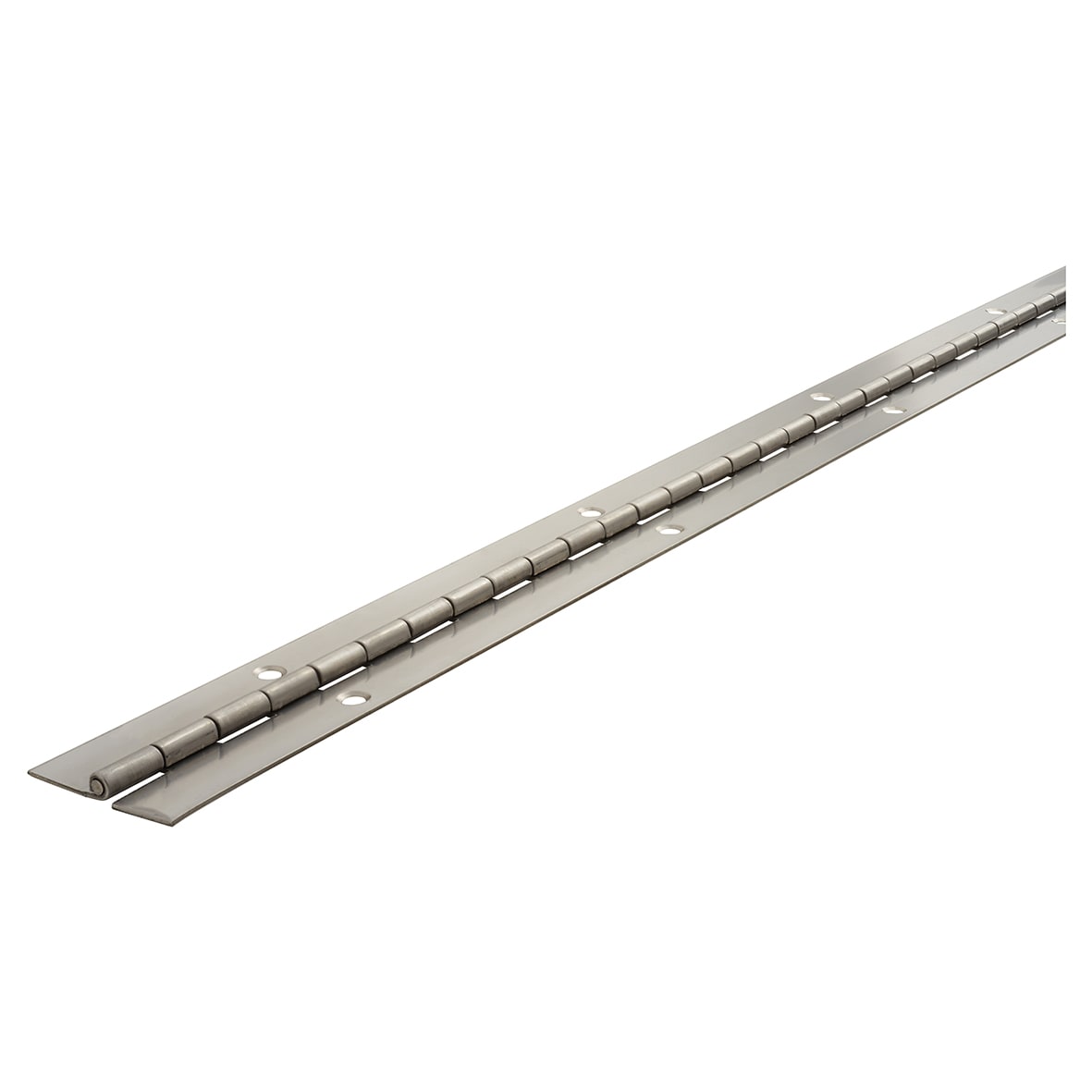 Continuous Piano Hinge - 1800 x 32 x 1mm - Satin Stainless Steel - view 4