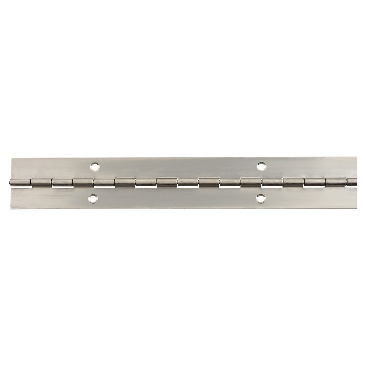 Continuous Piano Hinge - 1800 x 32 x 1mm - Satin Stainless Steel - view 5