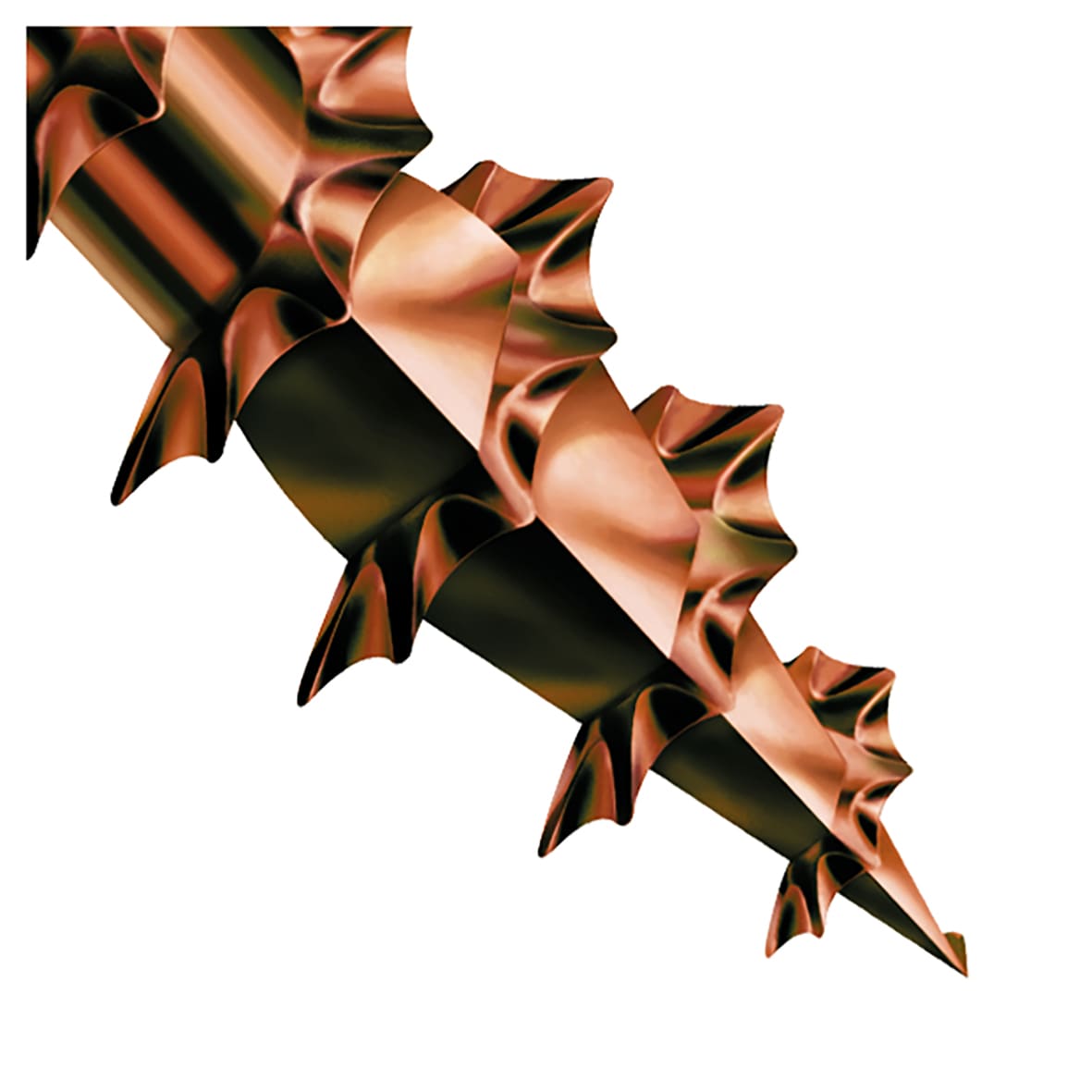 T-Star Plus Facade Torx Countersunk Wood Screws - 4.5 x 60mm - Antique A2 Steel - Pack of 400 - view 5