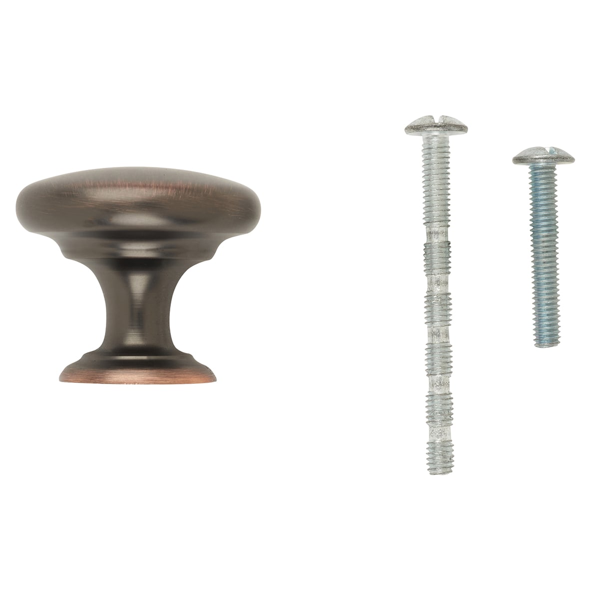 Crofts & Assinder Monmouth Round Cabinet Knob - 32mm Diameter - American Copper - view 5