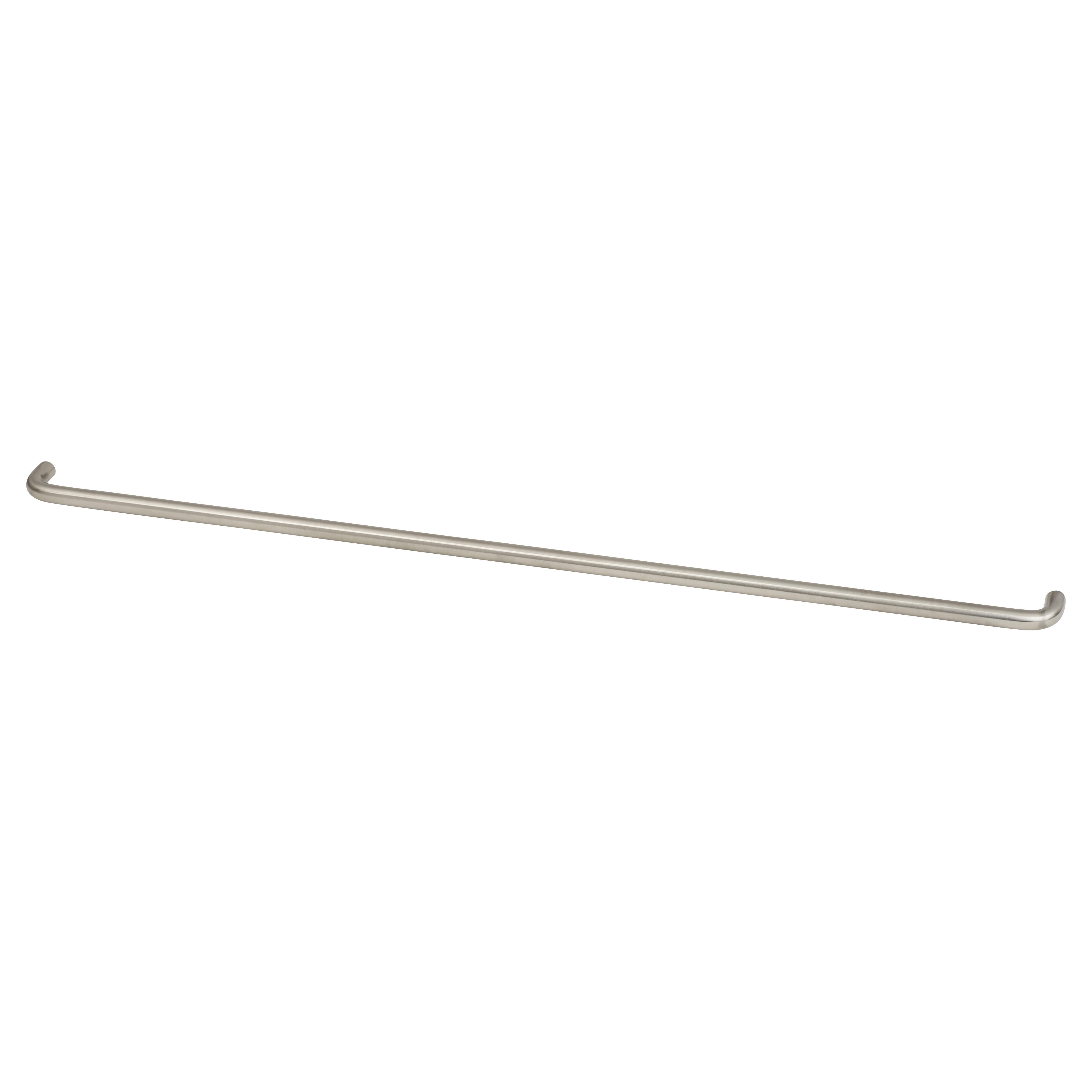 10mm D-Bar Cabinet Pull Handle - 512mm Centres - Satin Stainless Steel - view 2