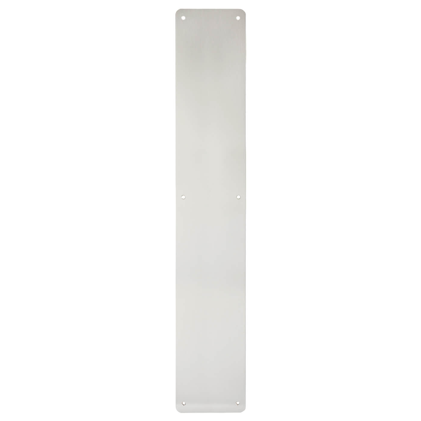 Aluminium Plain Finger Plate - 600 x 100 x 3mm - Satin Anodised - view 2