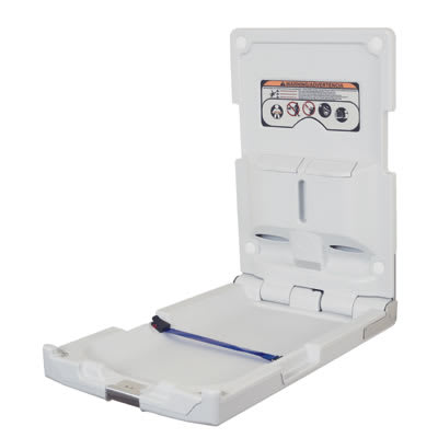 Vertical Baby Changing Station - 789 x 489 x 814mm - Plastic - view 2