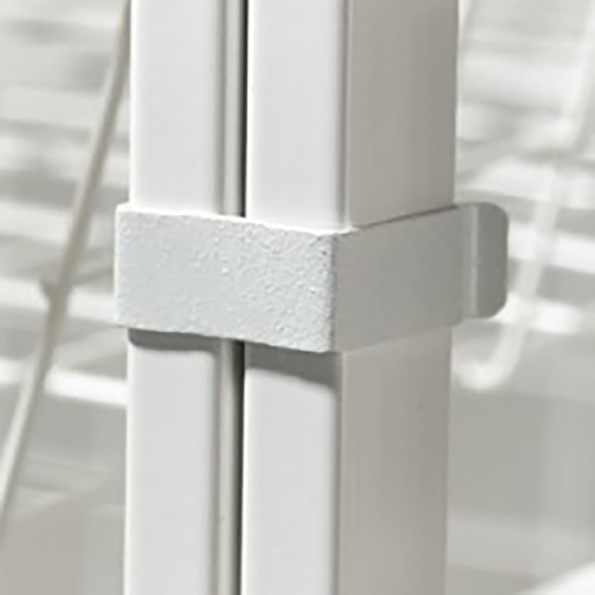 Drawer Basket Tower - Frame Side Clips - White - Pack of 4 - view 2