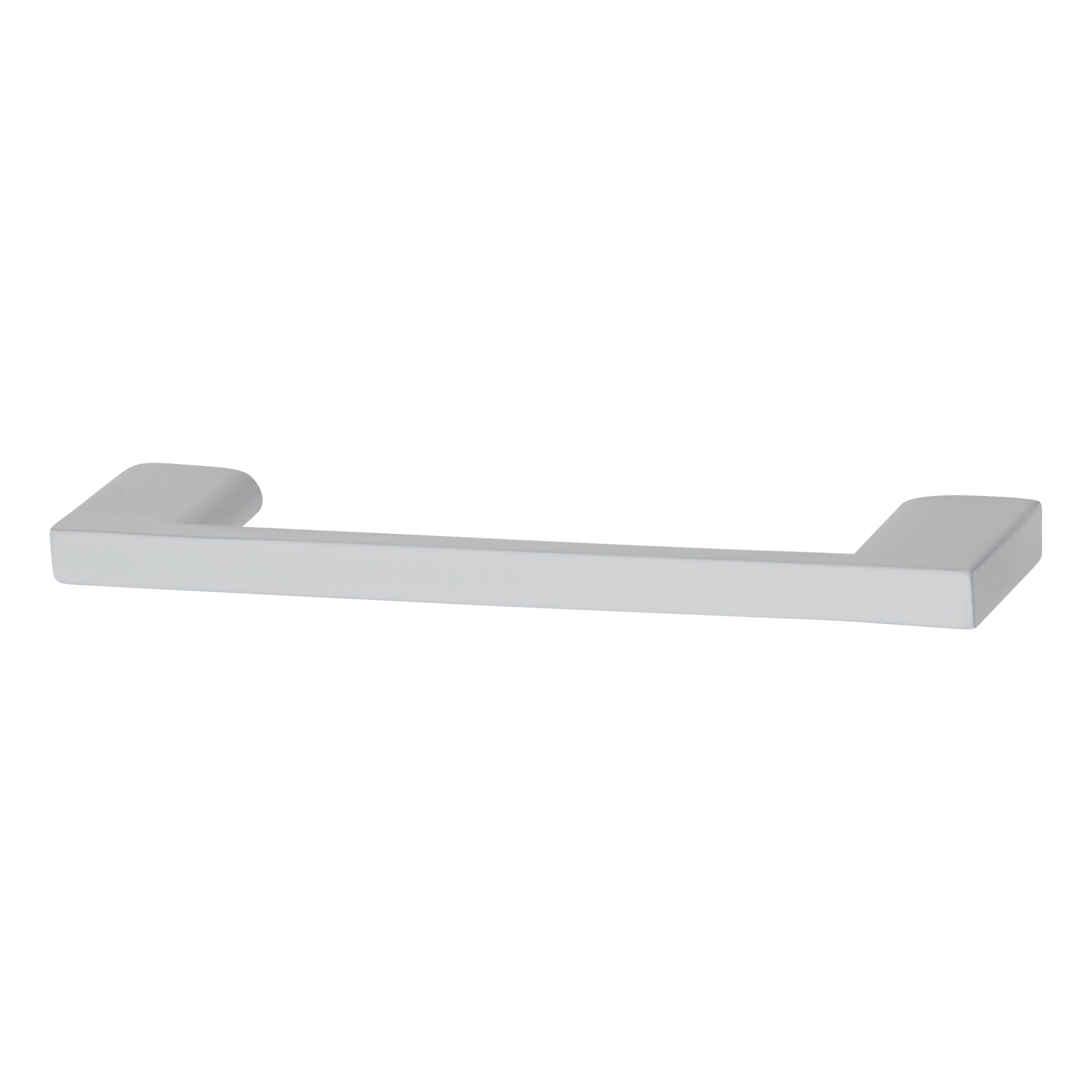 9mm Slim D-Bar Cabinet Pull Handle - 192mm Centres - White - view 2