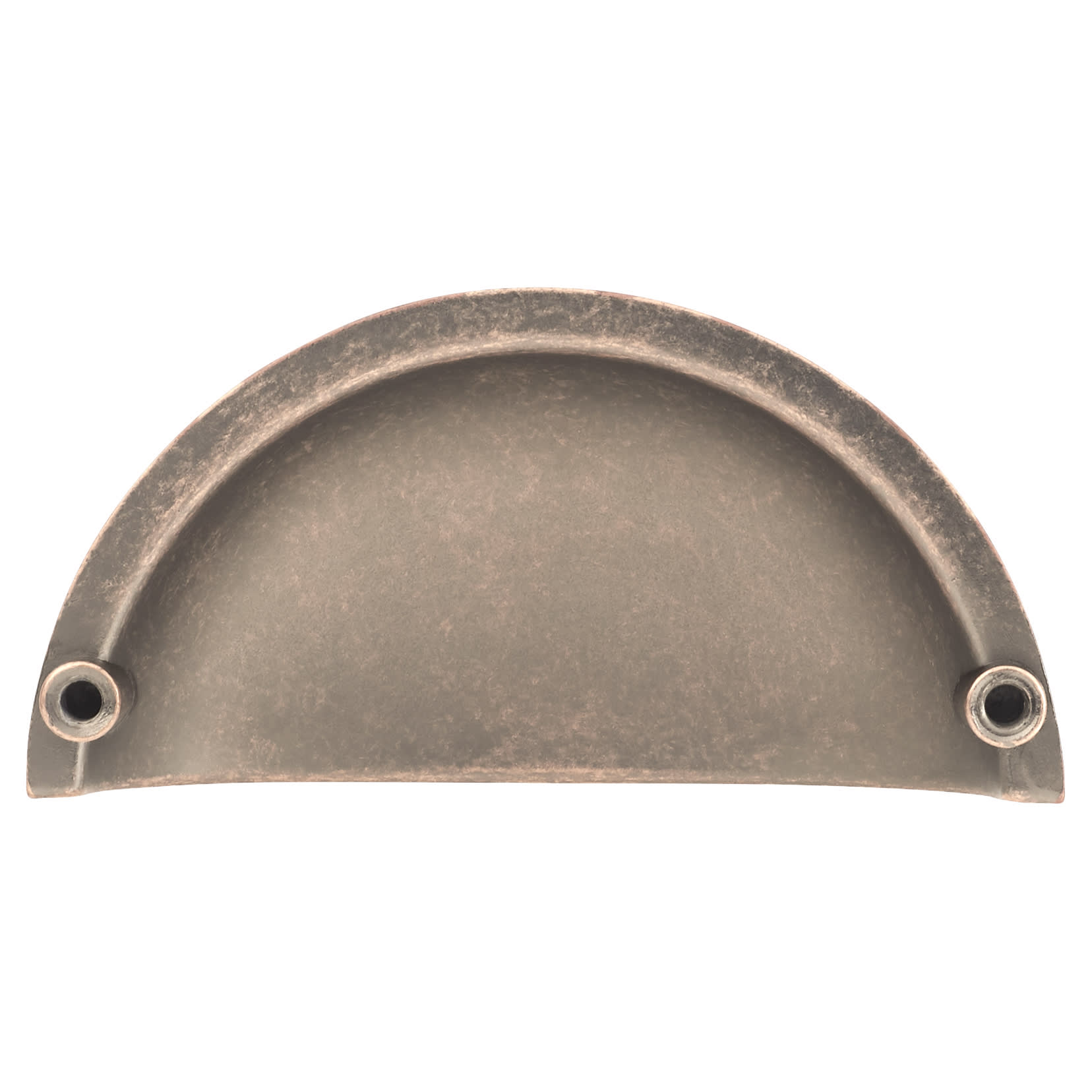 Walton Cabinet Cup Handle - 76mm Centres - Antique Pewter - view 3