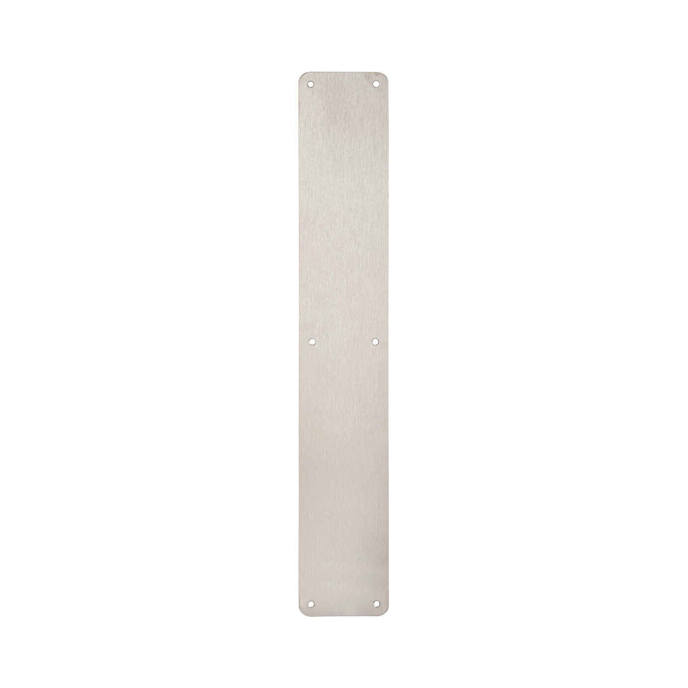 Stainless Steel Plain Finger Plate - 450 x 75 x 1.5mm - Satin - view 2