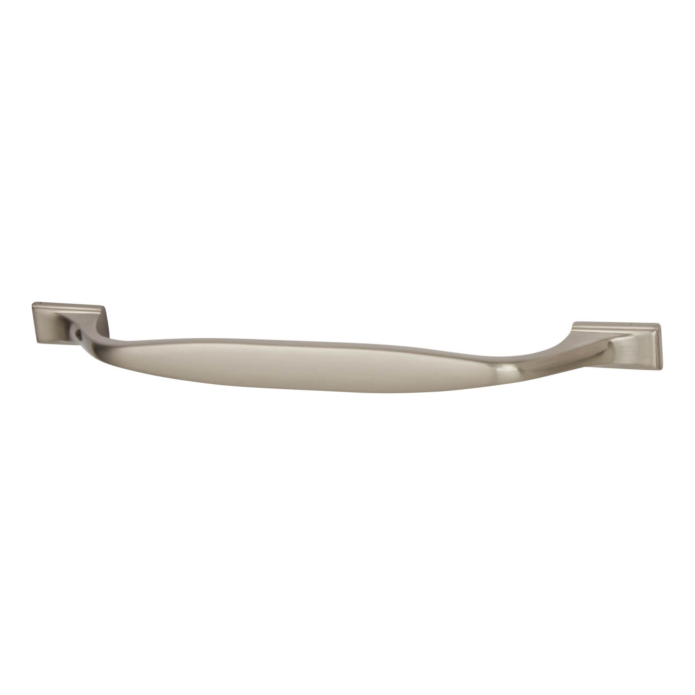 Crofts & Assinder Marlborough 15mm D-Bar Cabinet Pull Handle - 160mm Centres - Brushed Nickel - view 2
