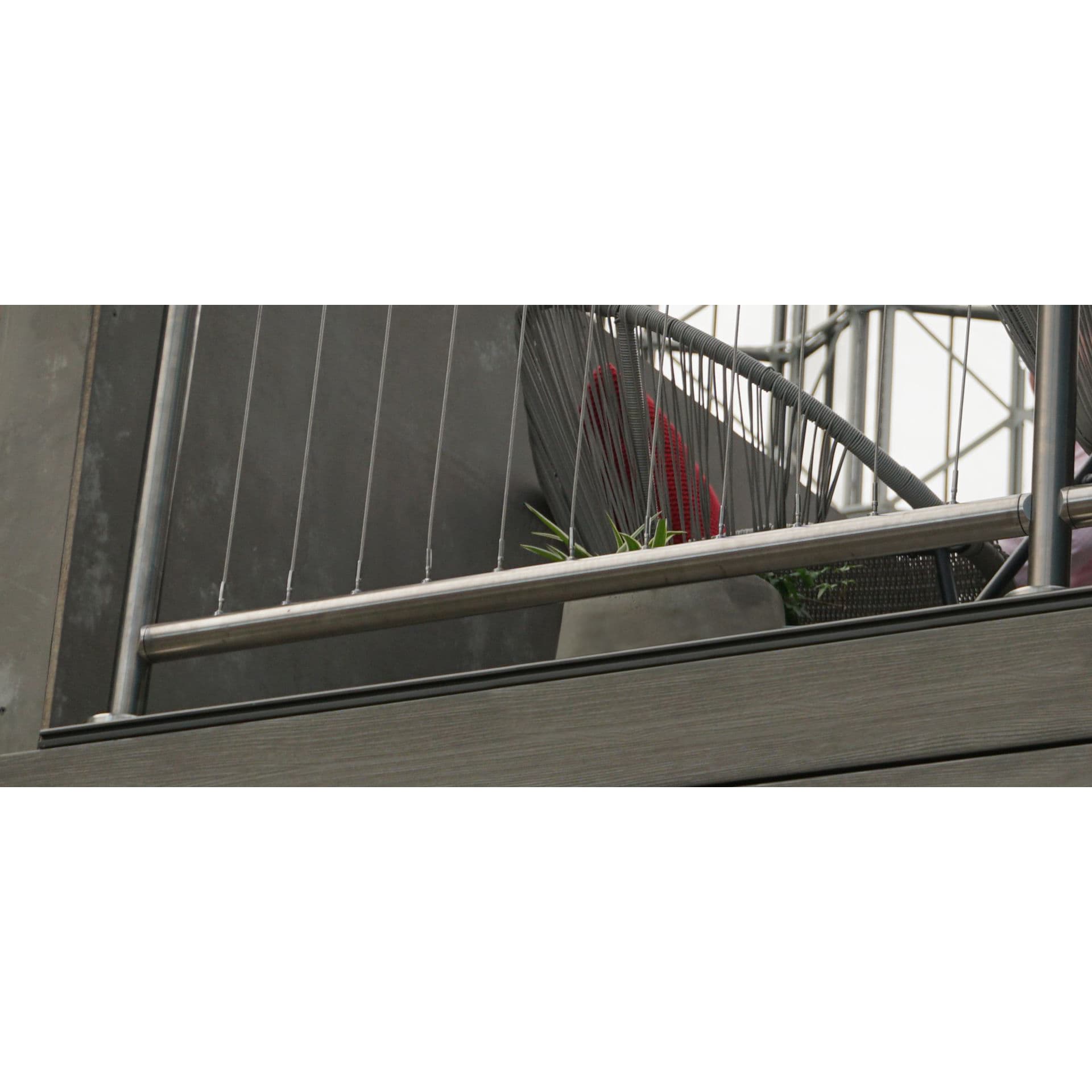 Vertical Wire Swaged Rope Kit - Self Assembly - 1000mm Length - 316 Stainless Steel - view 3