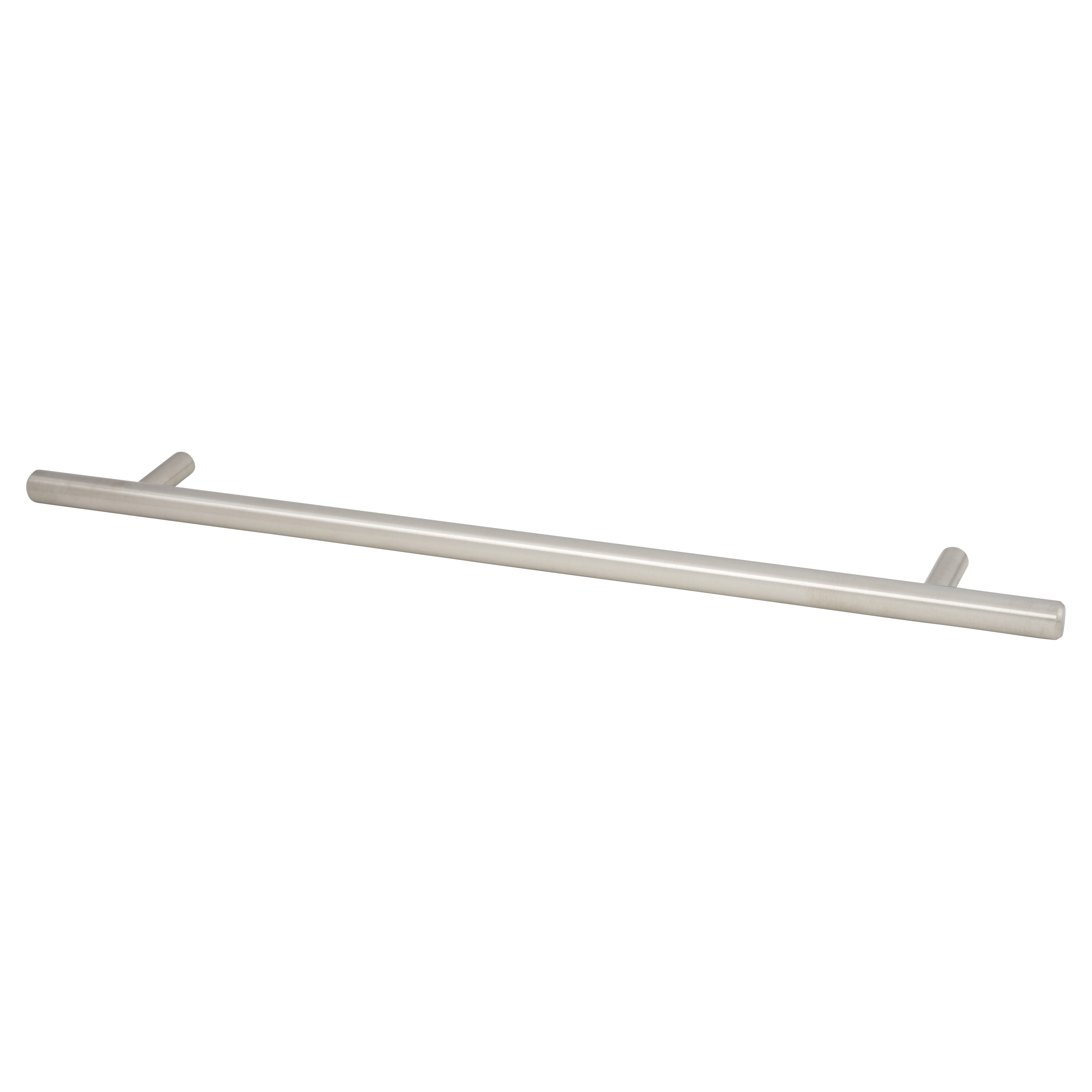 10mm T-Bar Cabinet Pull Handle - 224mm Centres - Satin Stainless Steel - view 2