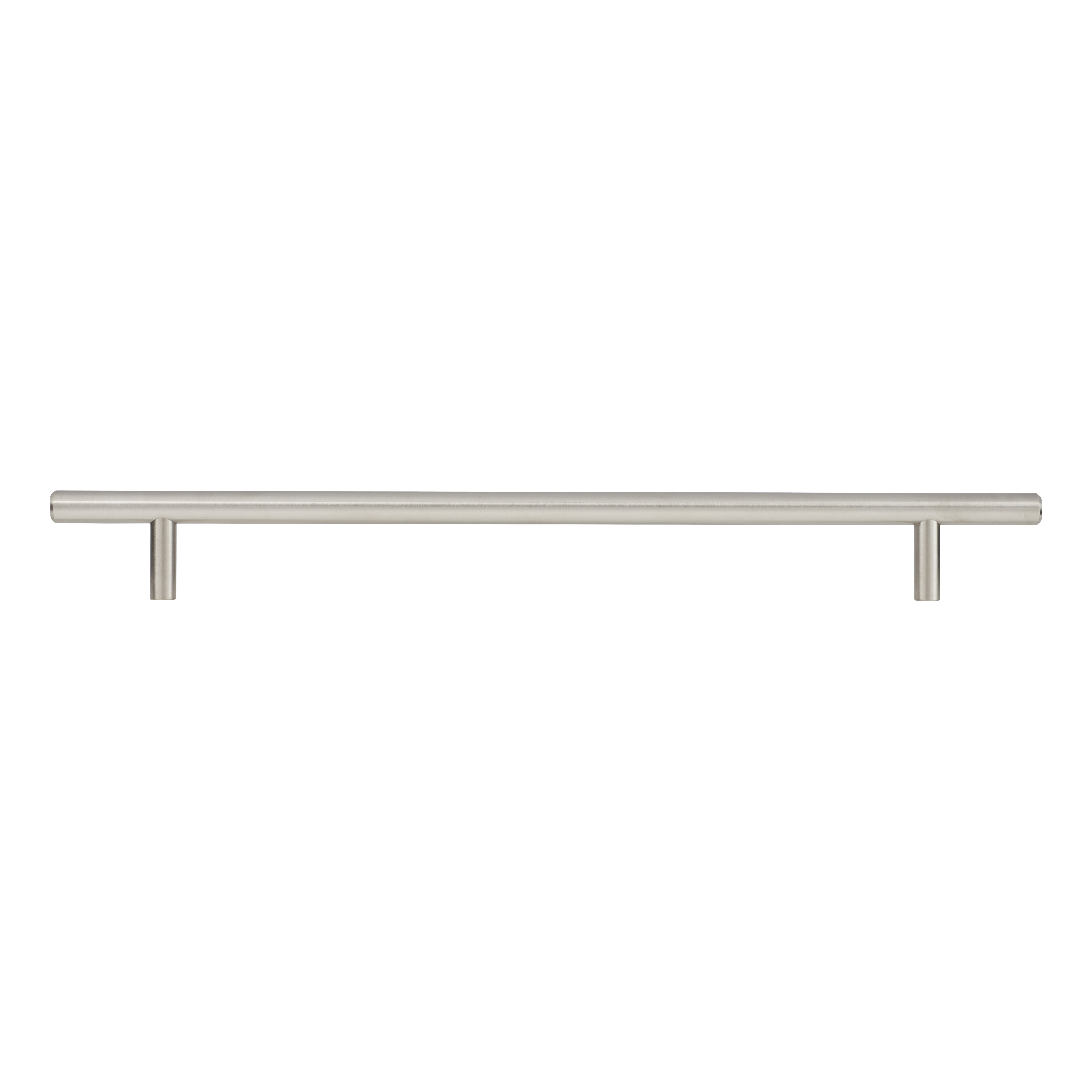10mm T-Bar Cabinet Pull Handle - 224mm Centres - Satin Stainless Steel - view 3