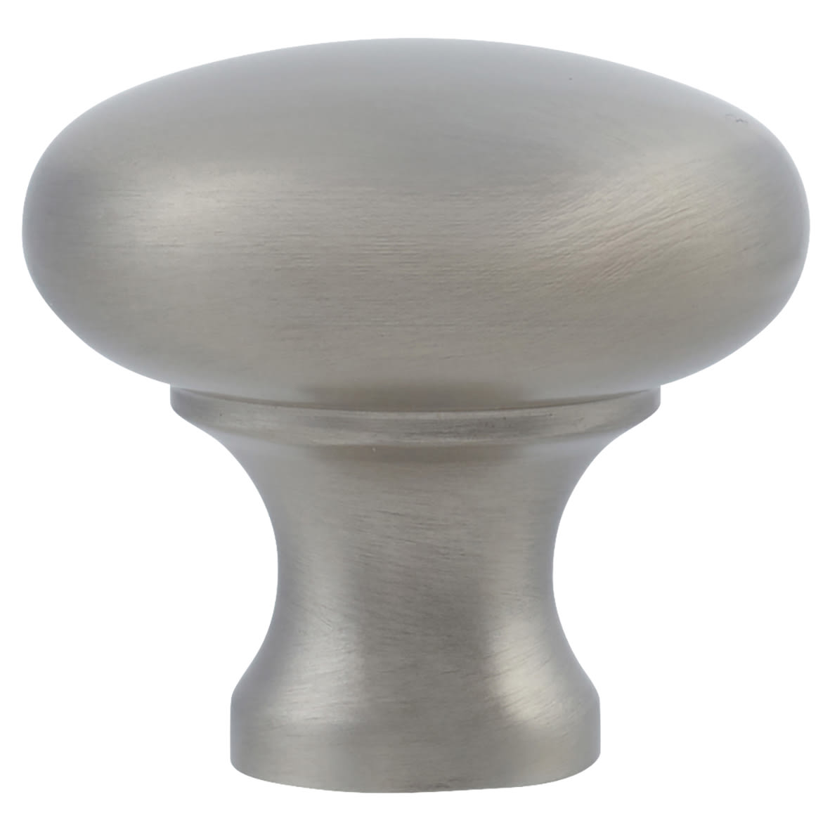 Wade Round Cabinet Knob - 32mm Diameter - Satin Nickel - view 2