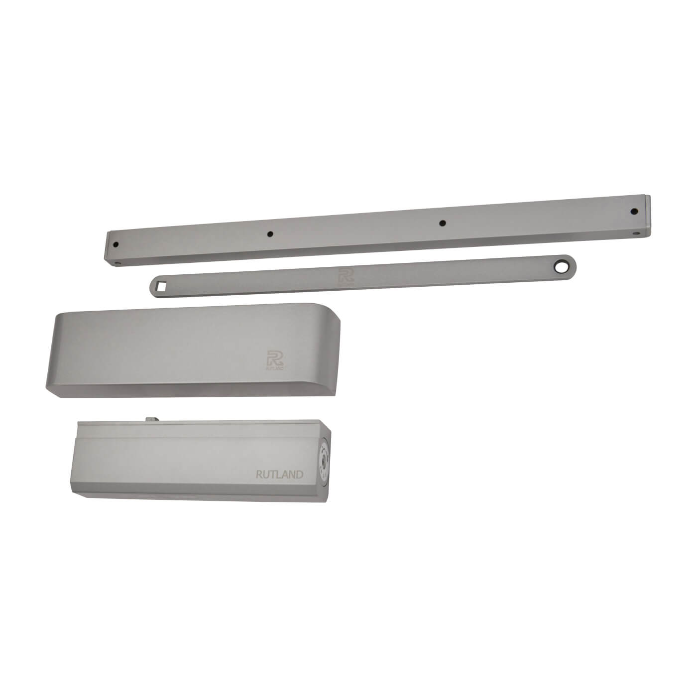 TS.11205 Cam Action Overhead Fire Door Closer - Power Size 2-5 - Push/Pull Mounting - Silver - view 3
