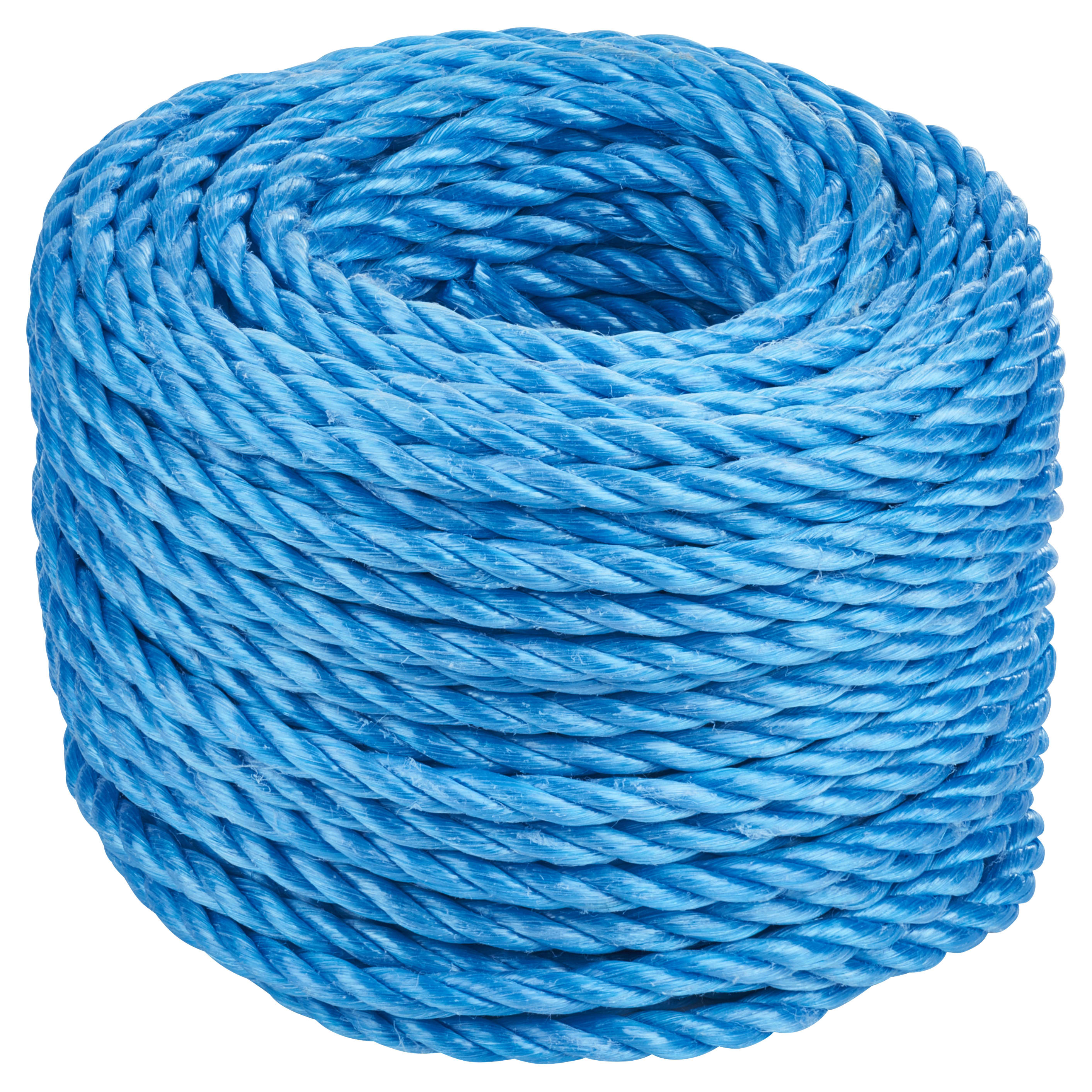 Multi Function Polypropylene Rope - 6mm x 30m Length - Blue - view 2