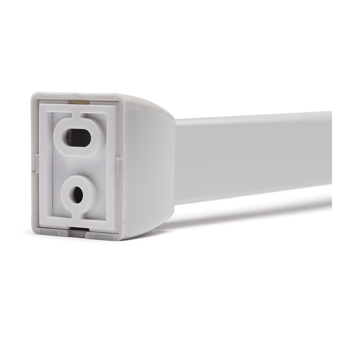 Shower Rail - Straight - Professional Profile - 800-1830mm Length - Silver - view 4